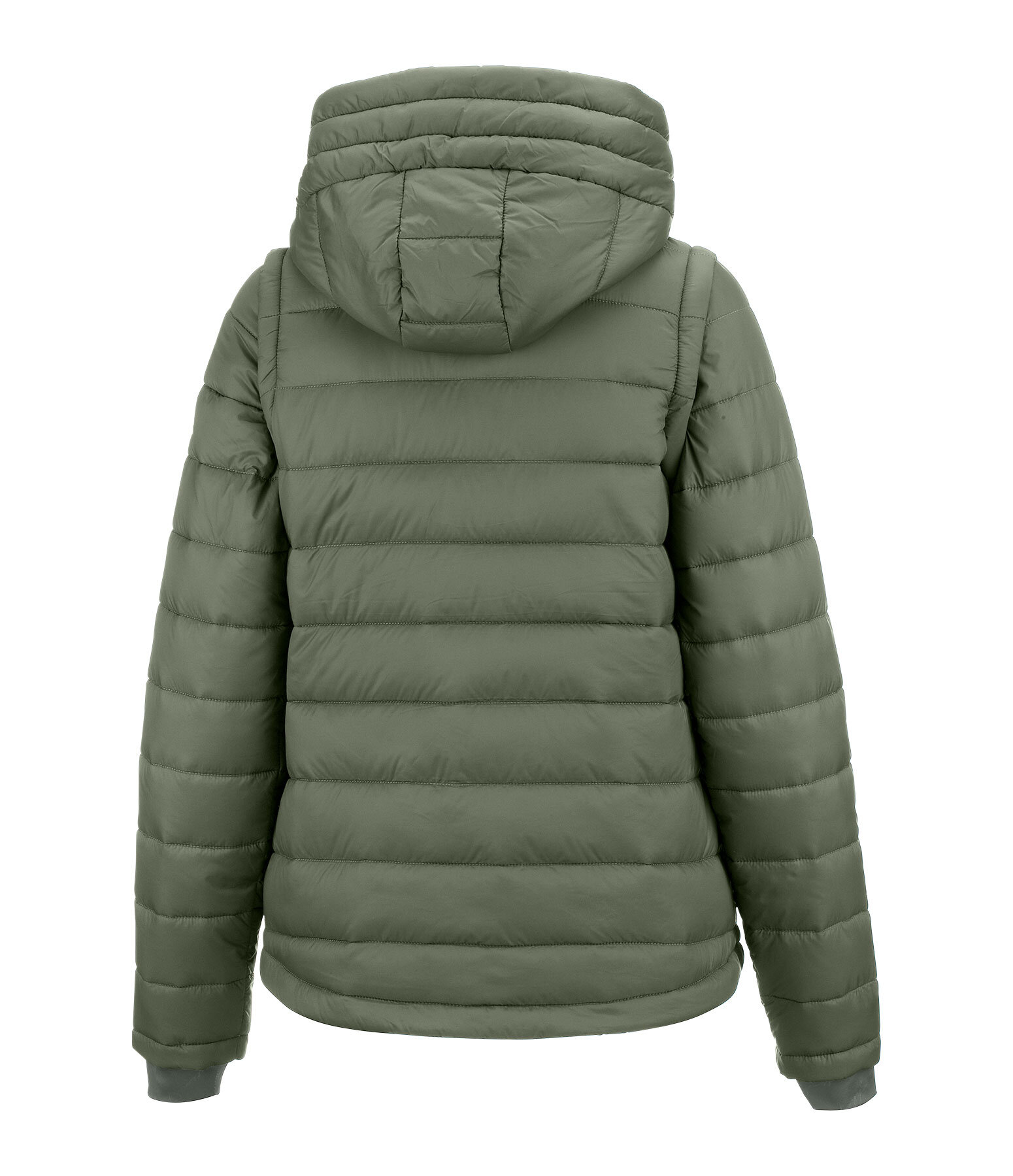 2 in 1 Kapuzen-Steppjacke Cecile
