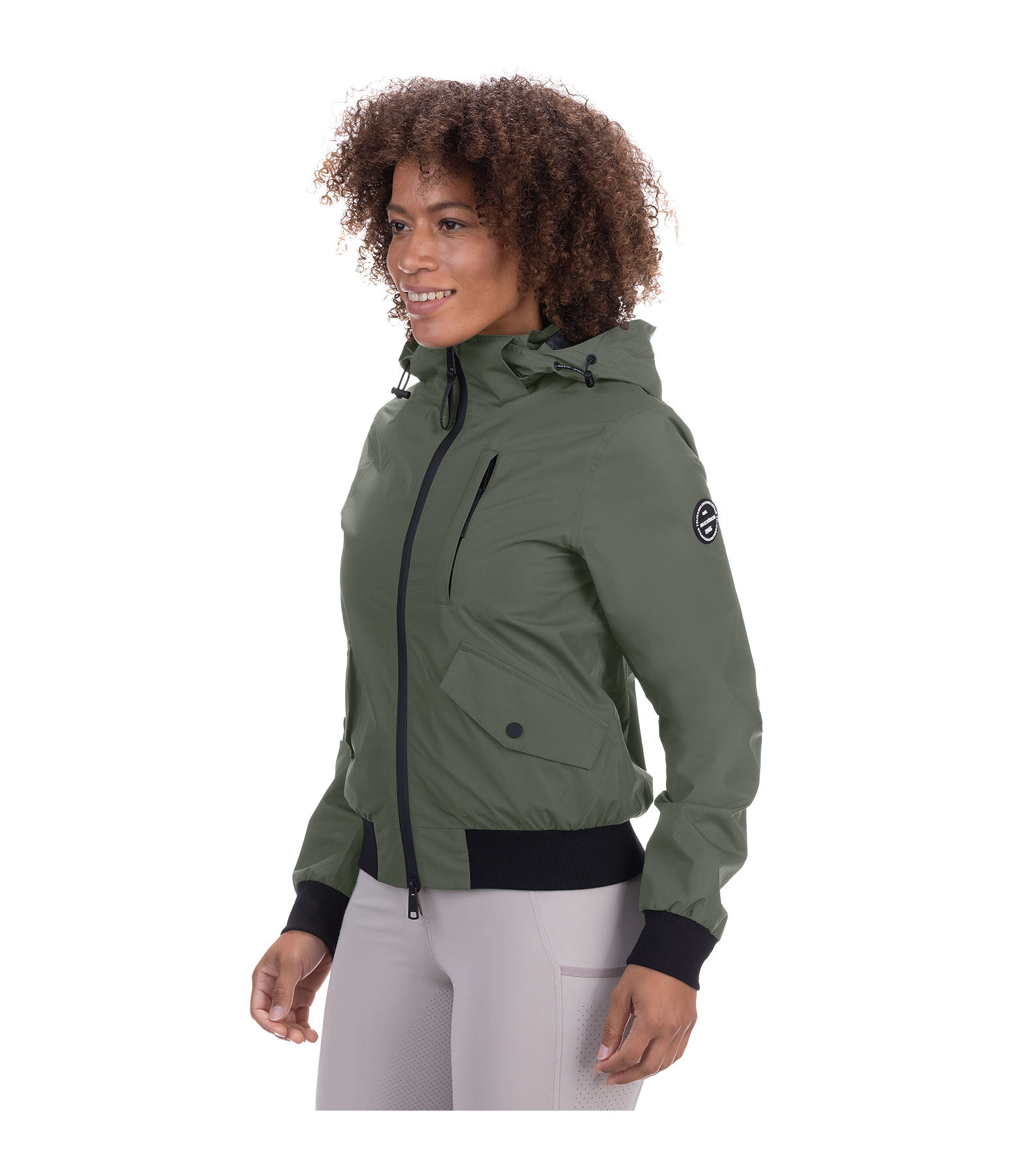 Kapuzen-Funktions-Blouson Ines