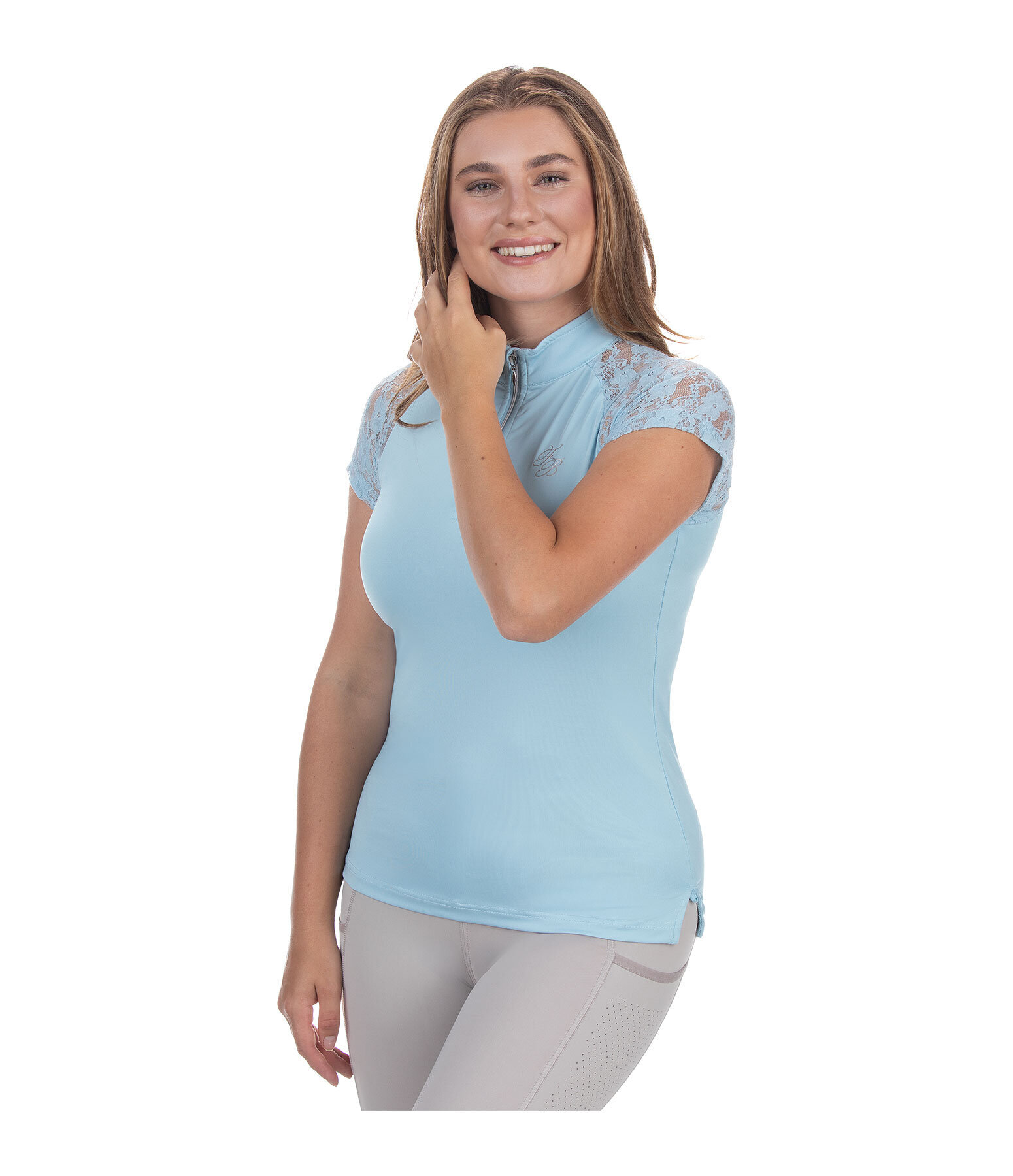 Zip-Funktionsshirt Christine