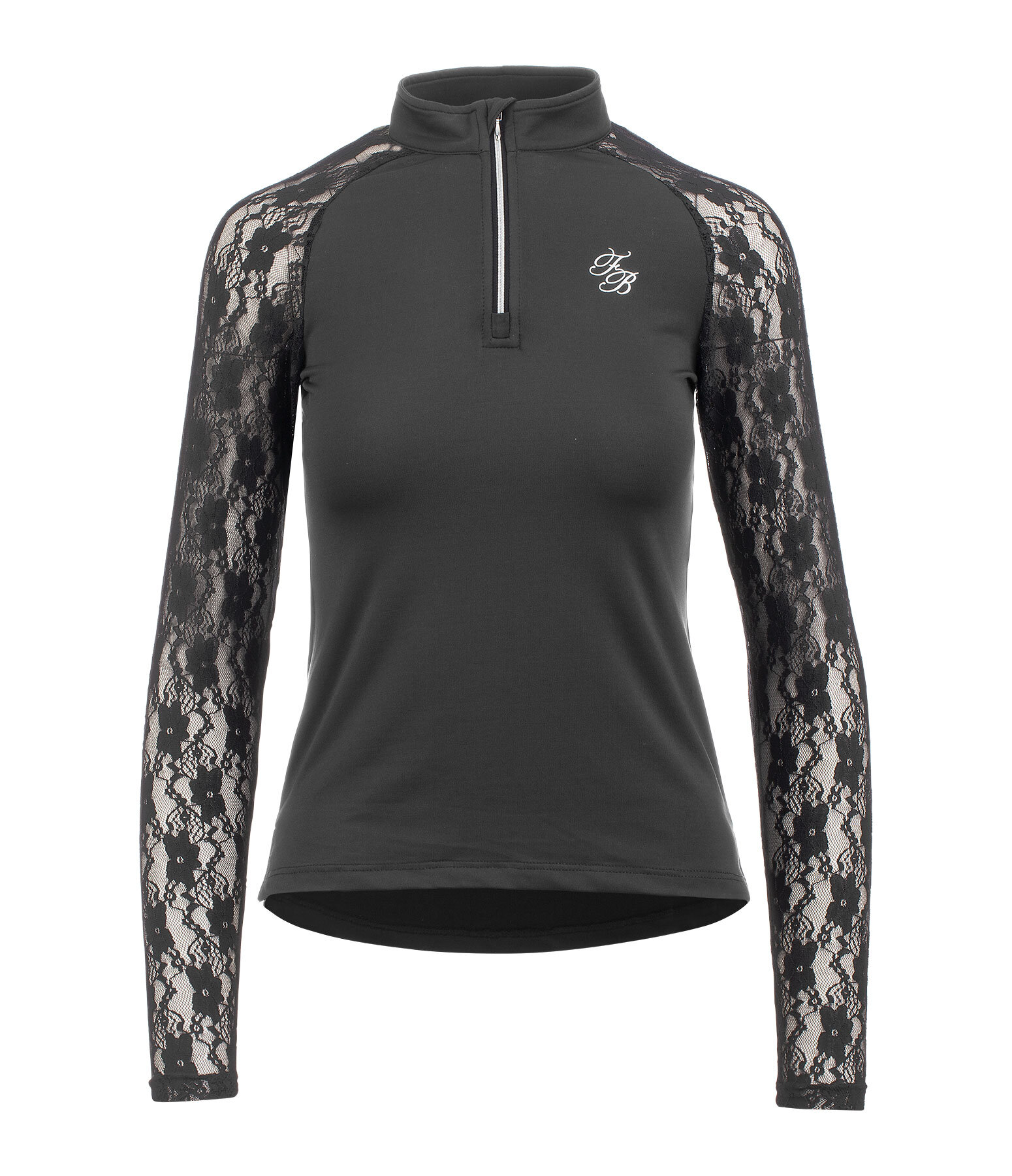 Zip-Funktions-Langarmshirt Sanne