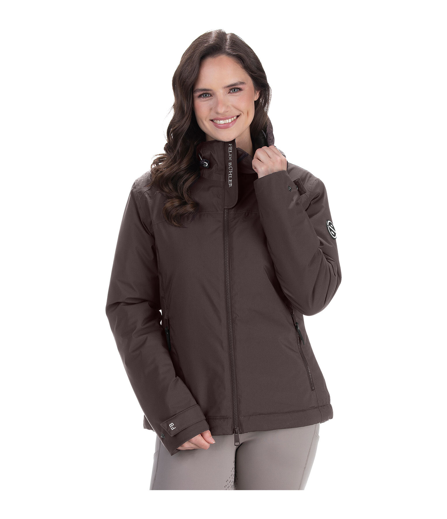 Funktions-Kapuzen-Reitjacke Emelie