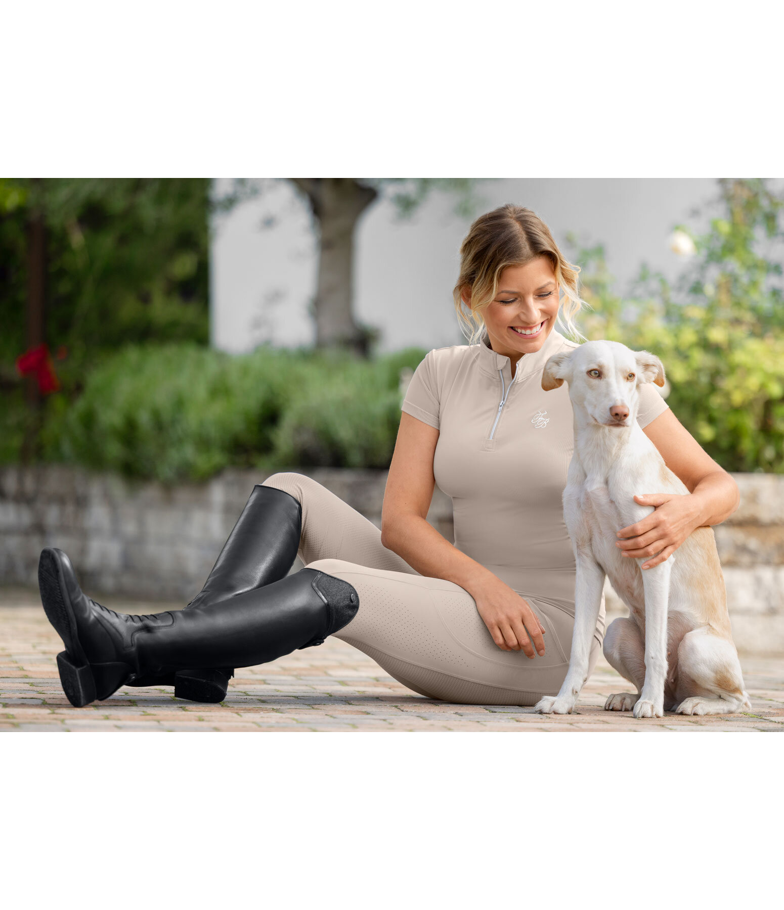 Mesh-Kurzarmshirt Breezy