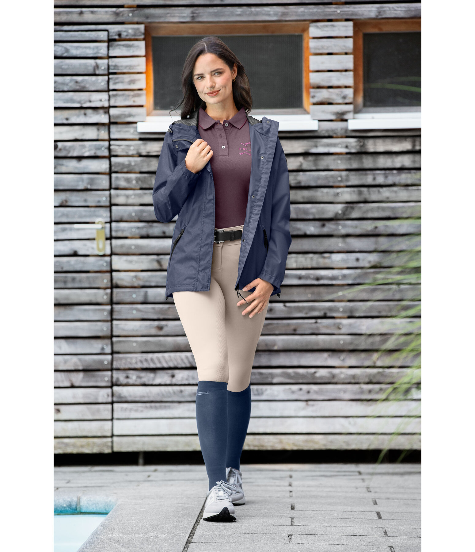 Kapuzen-Funktions-Reitjacke Klara Life Cycle