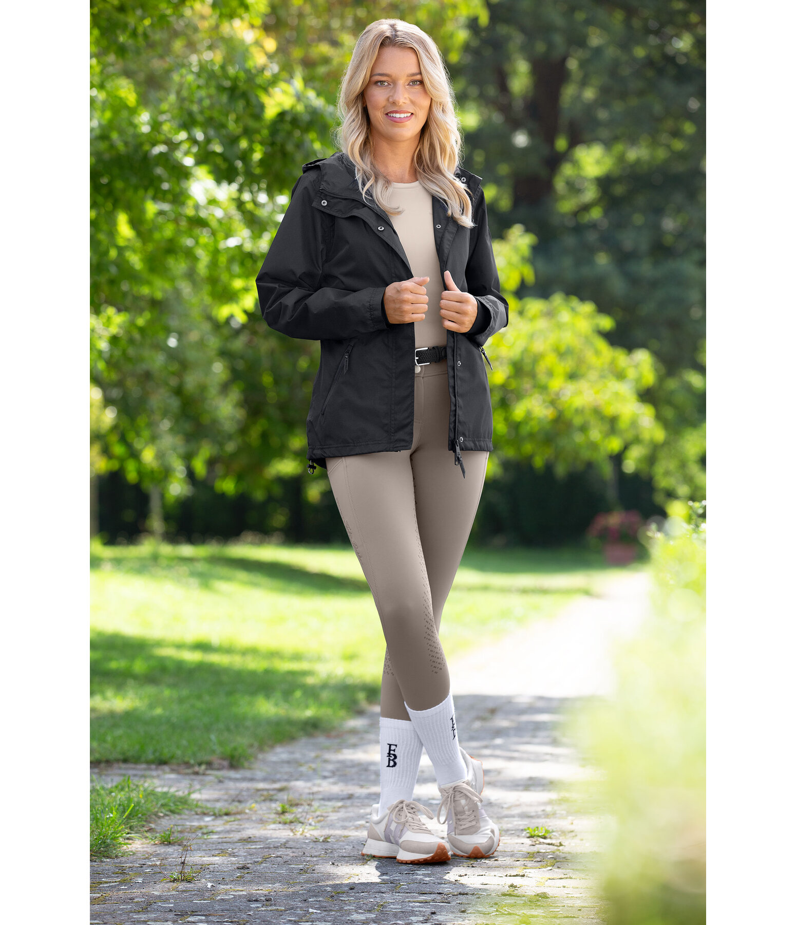 Kapuzen-Funktions-Reitjacke Klara Life Cycle