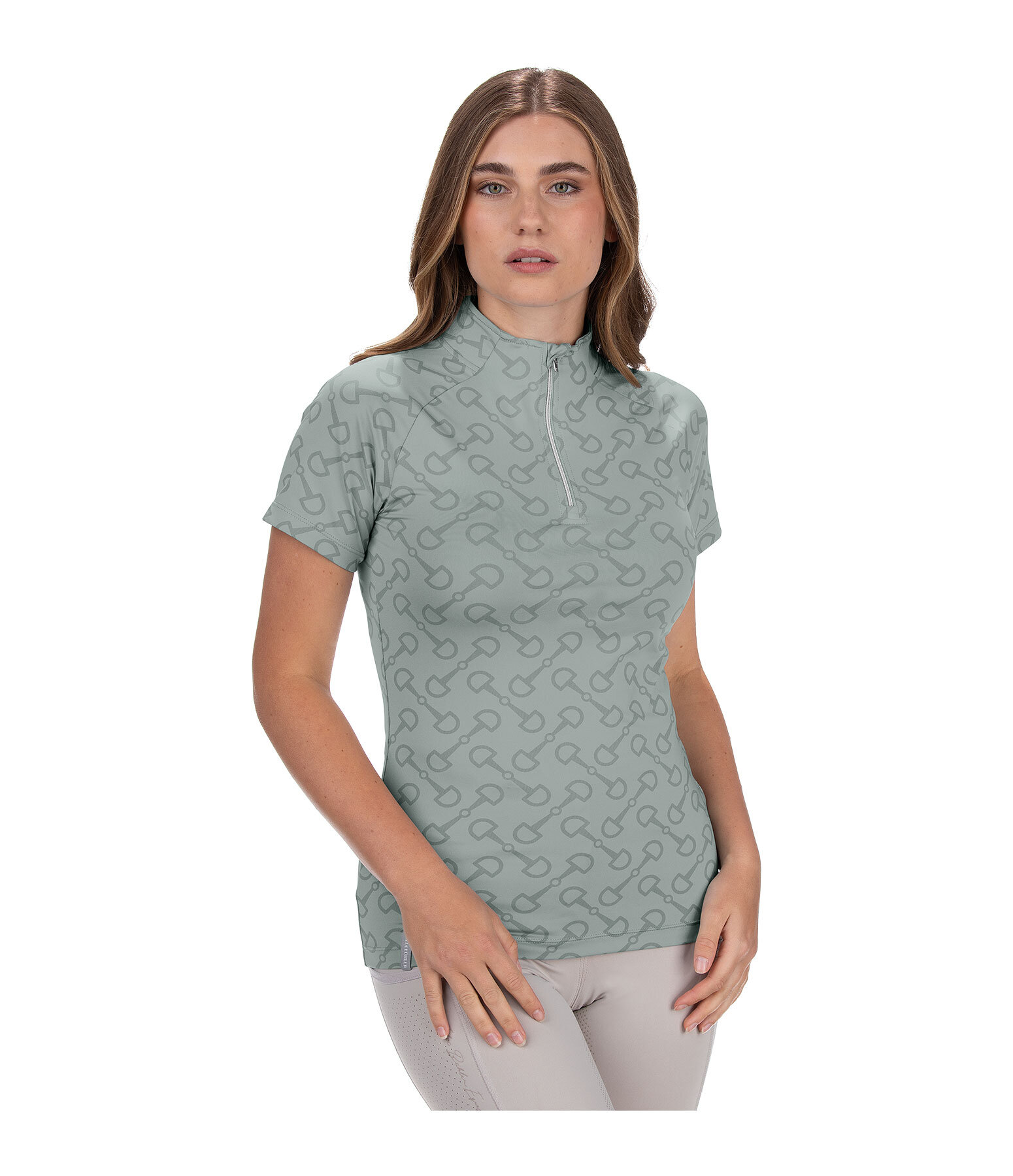 Zip-Funktionsshirt Clea