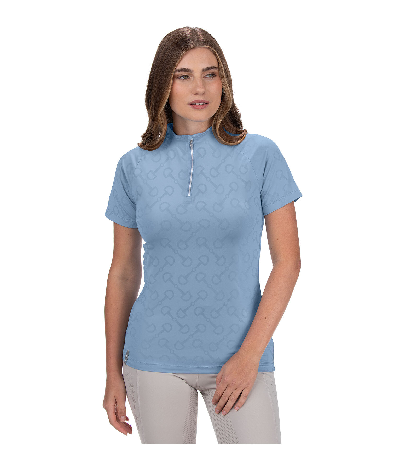 Zip-Funktionsshirt Clea