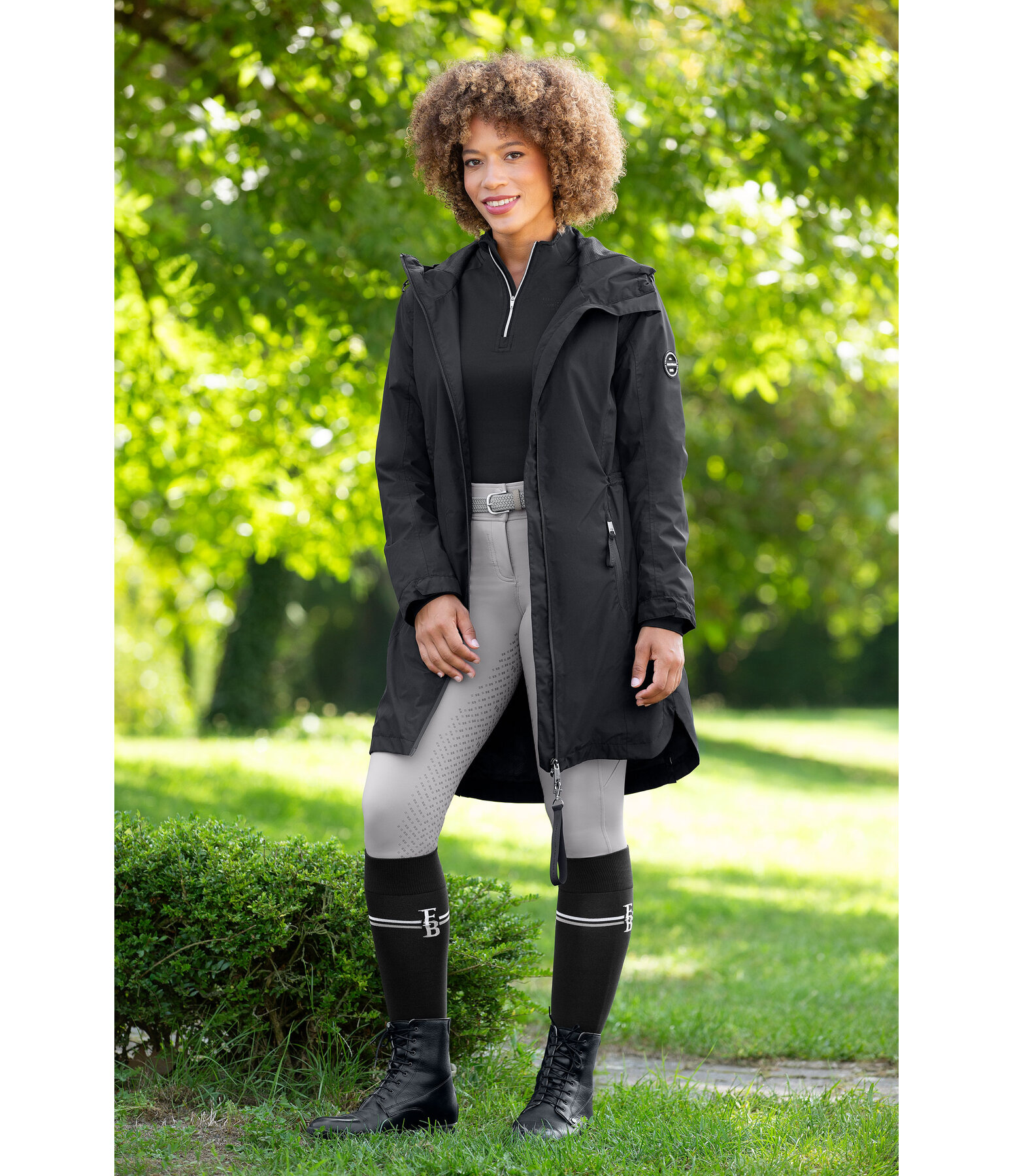 Kapuzen-Funktions-Reitparka Emily II