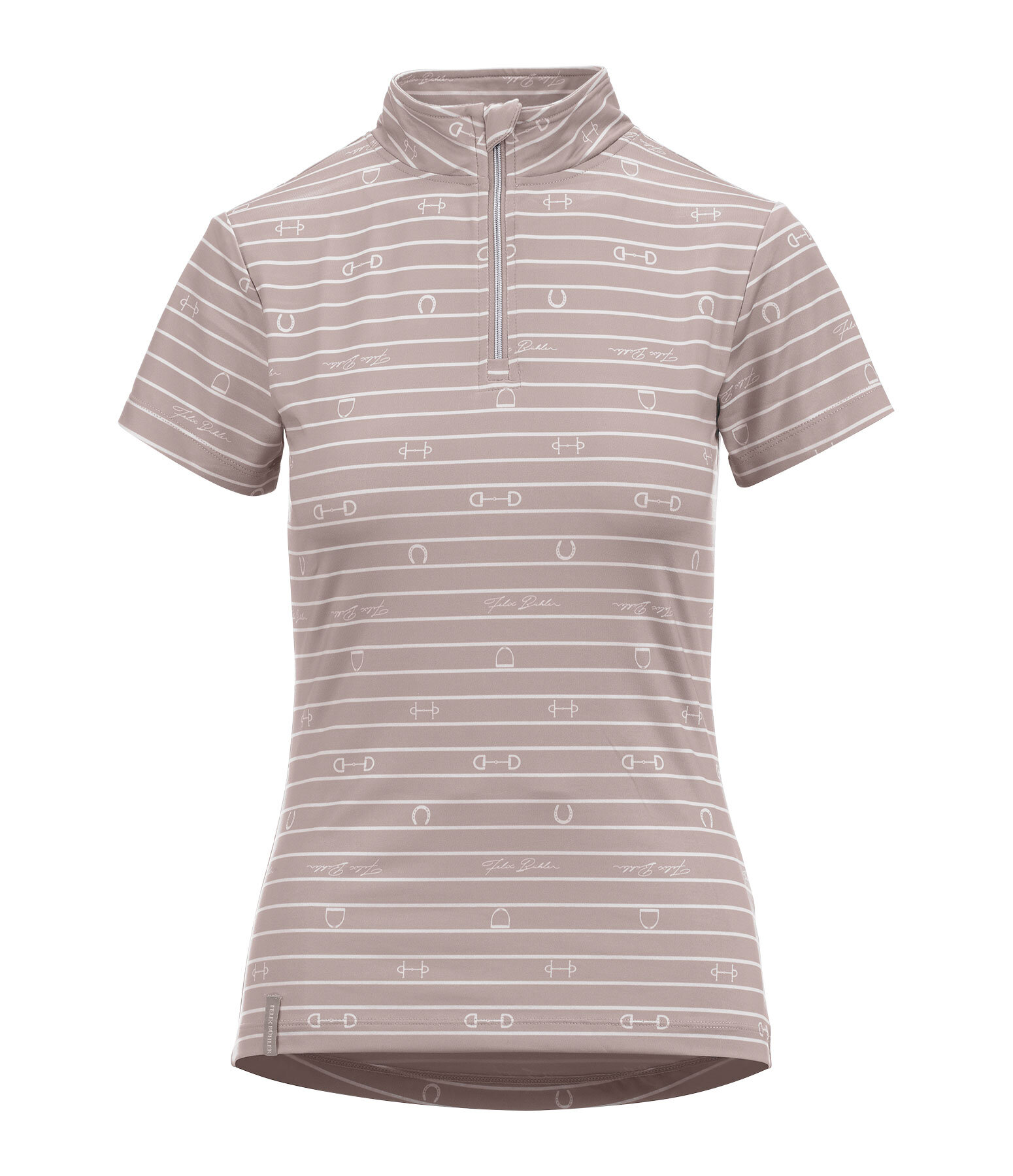 Zip-Funktionsshirt Mari