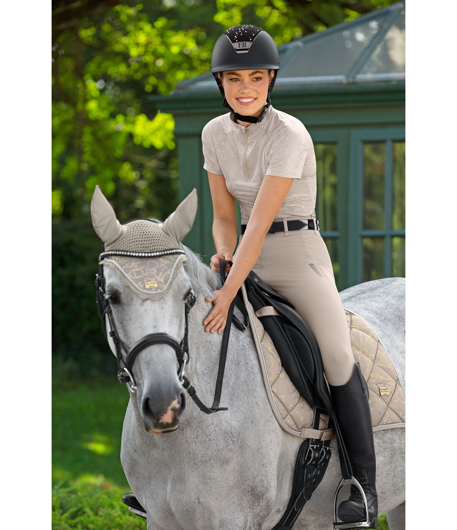 Zip-Funktionsshirt Amber