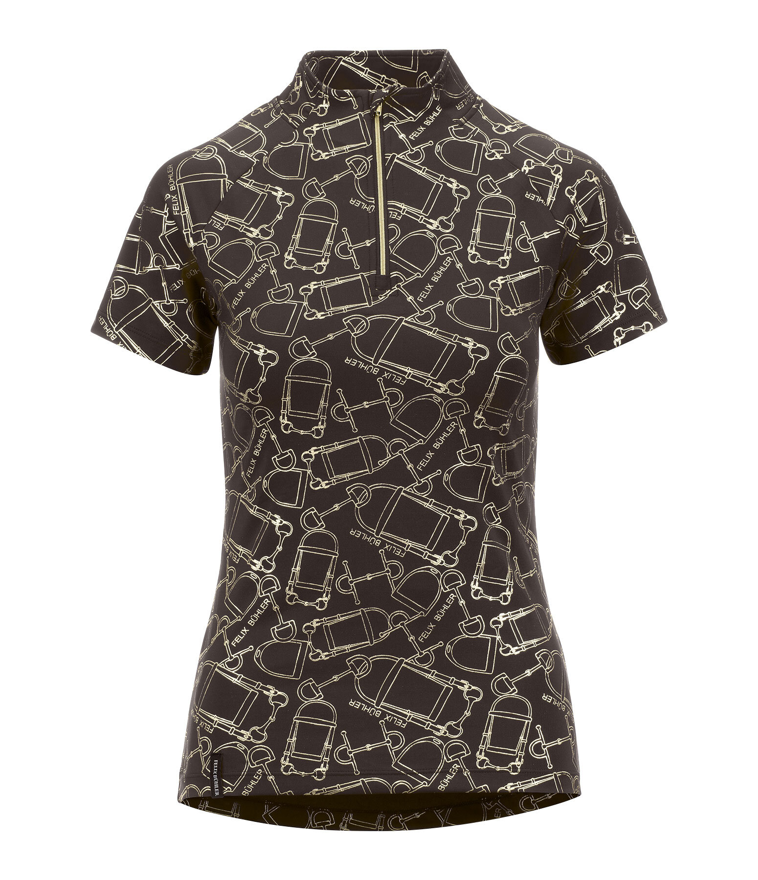 Zip-Funktionsshirt Amber