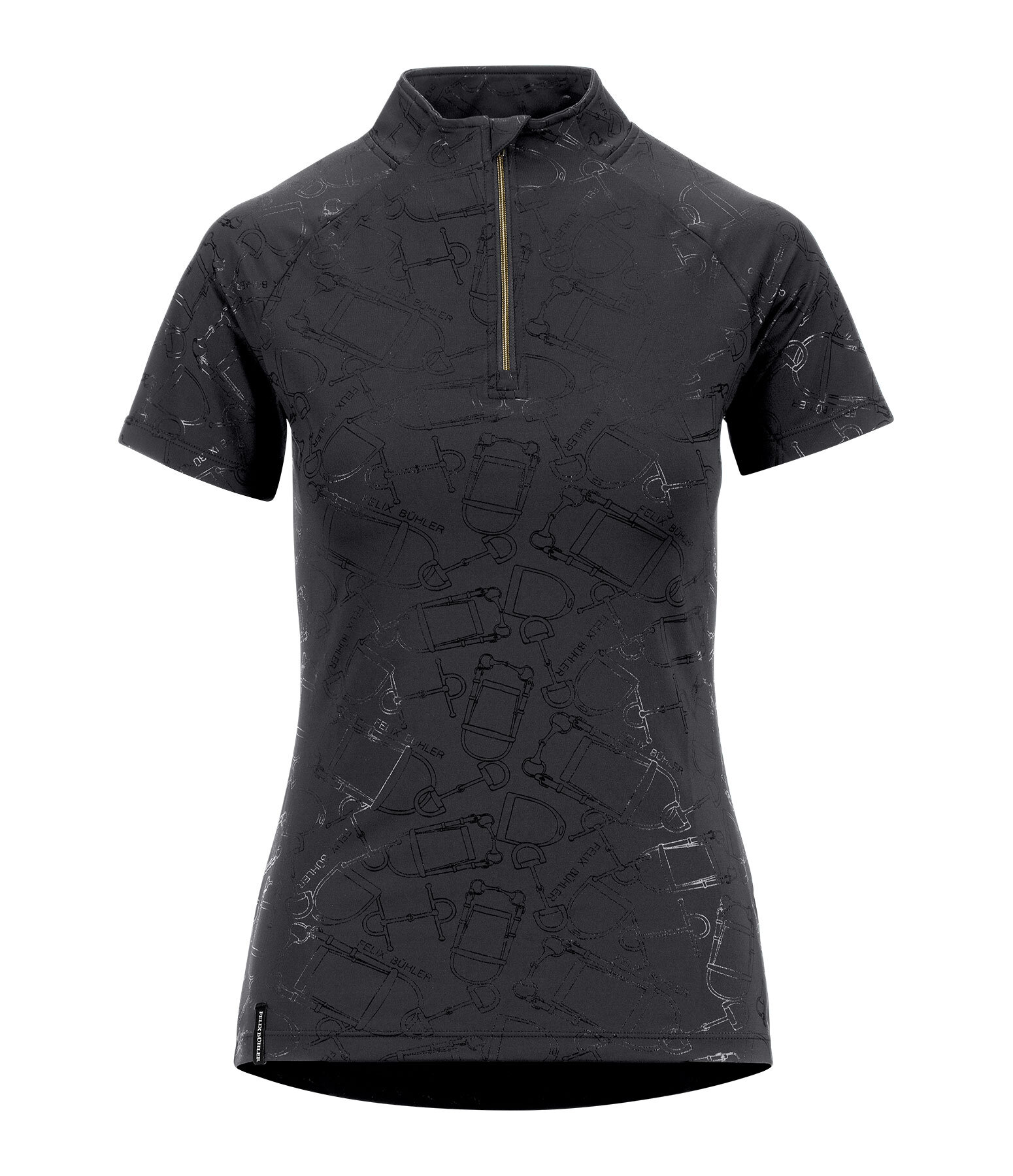 Zip-Funktionsshirt Amber