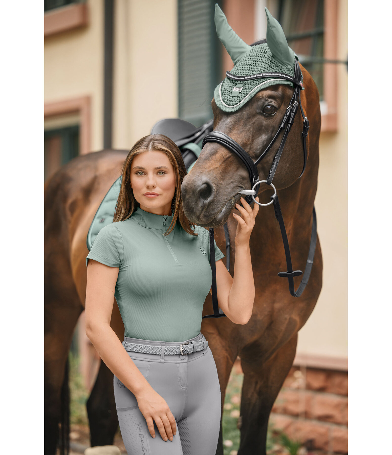 Zip-Funktionsshirt Jonna