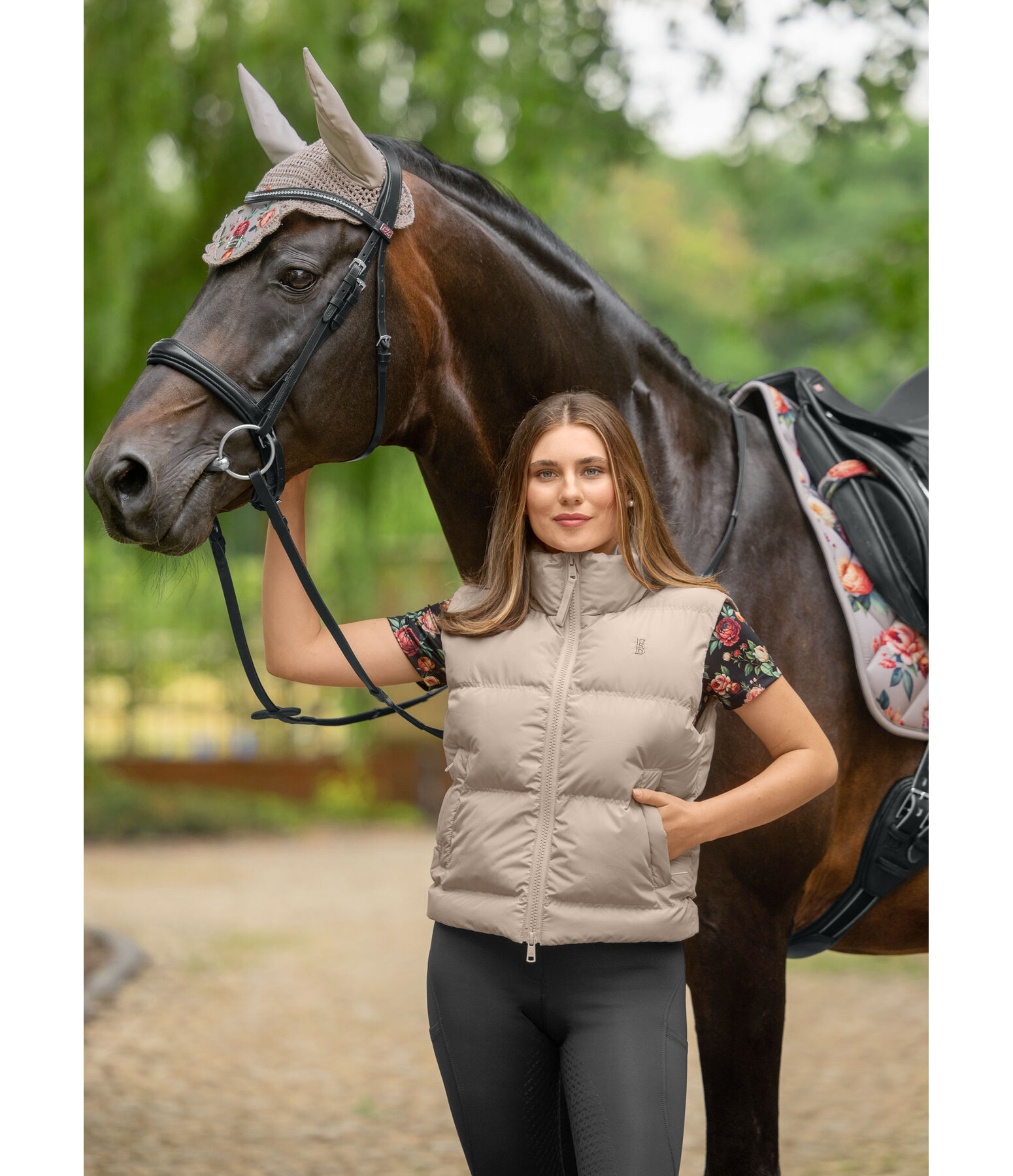 Cropped Steppweste Miah