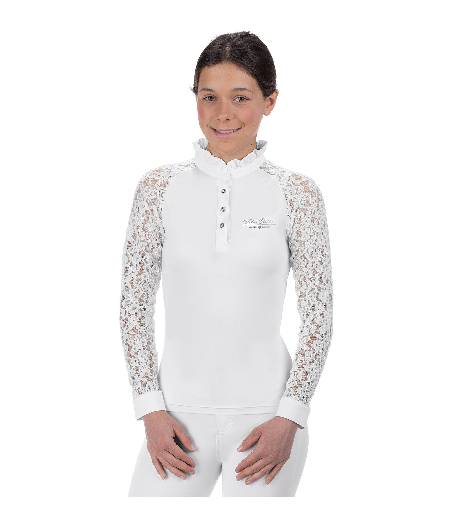 Kinder-Funktions-Langarm-Turniershirt Ella