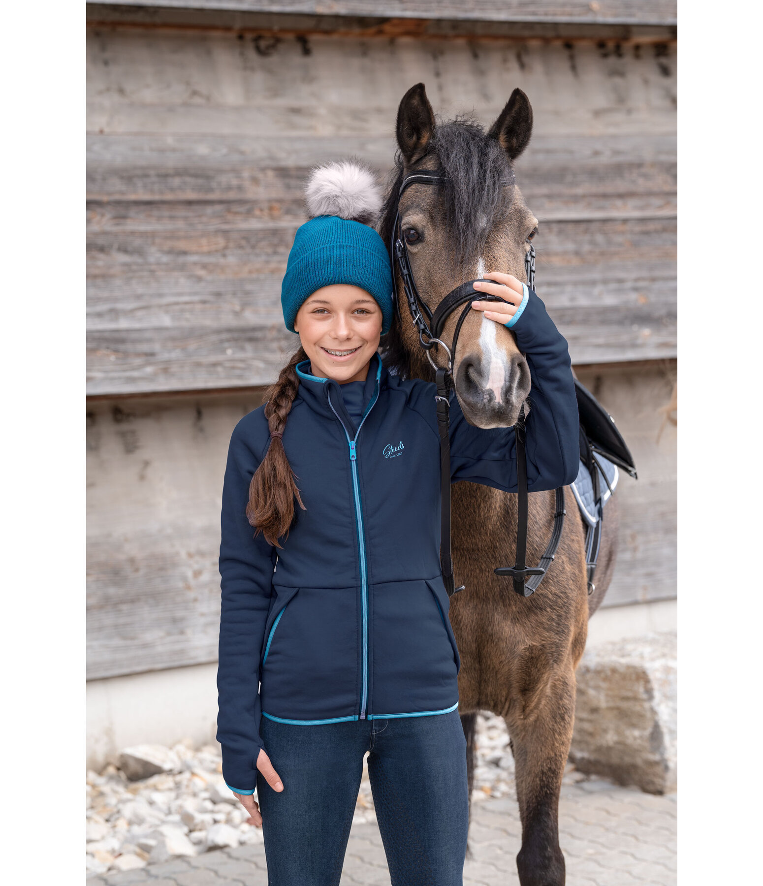 Kinder-Stretch-Performance Jacke Seiko