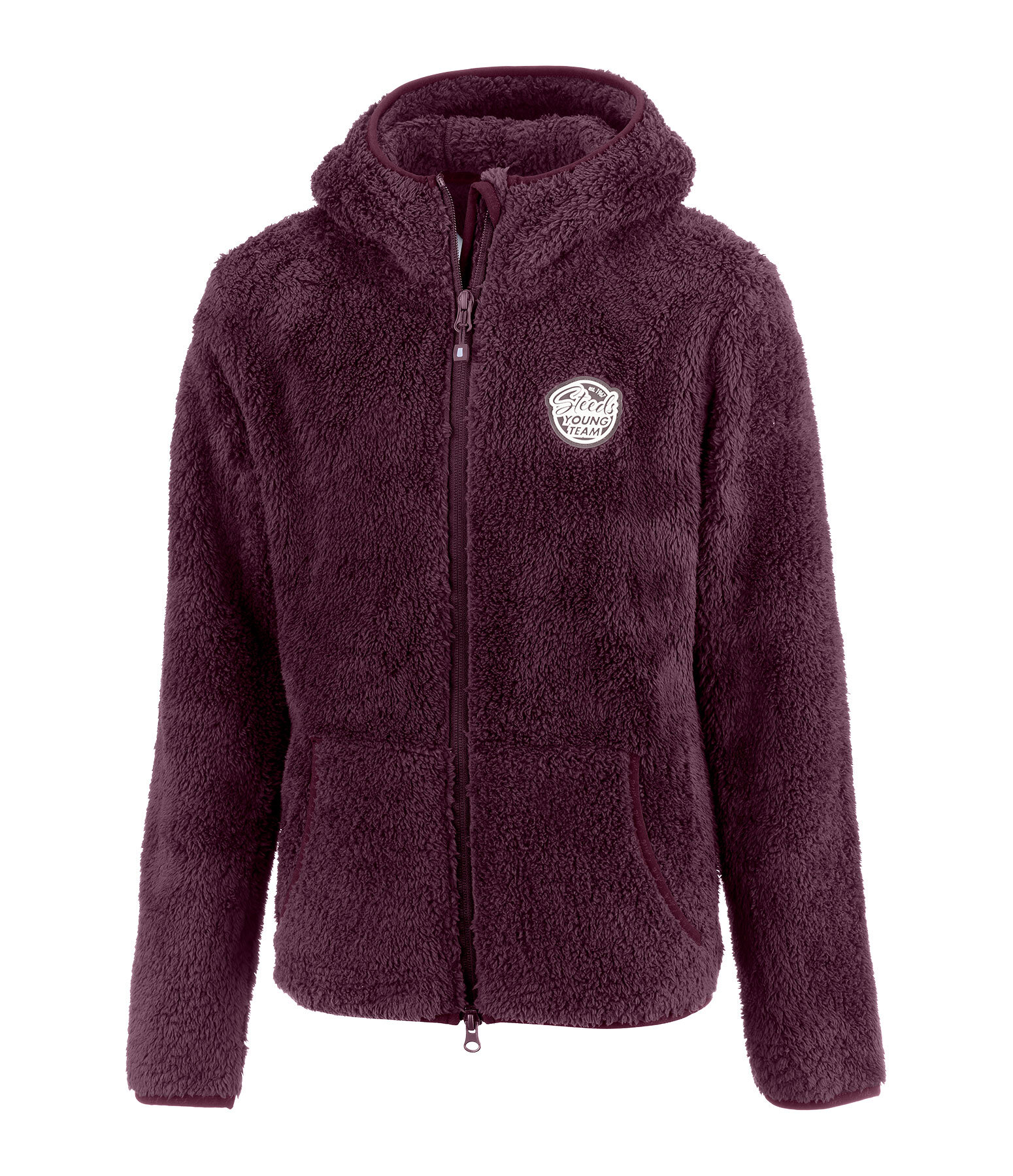 Kinder-Kapuzen-Teddyfleecejacke Irma