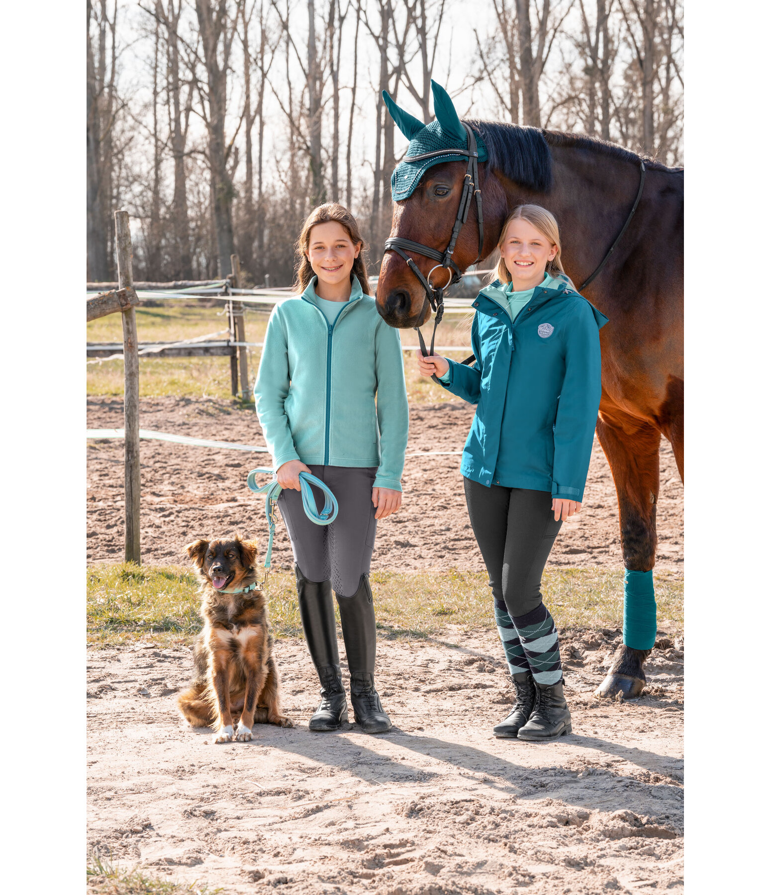 3 in 1 Kinder-Reitjacke Runa