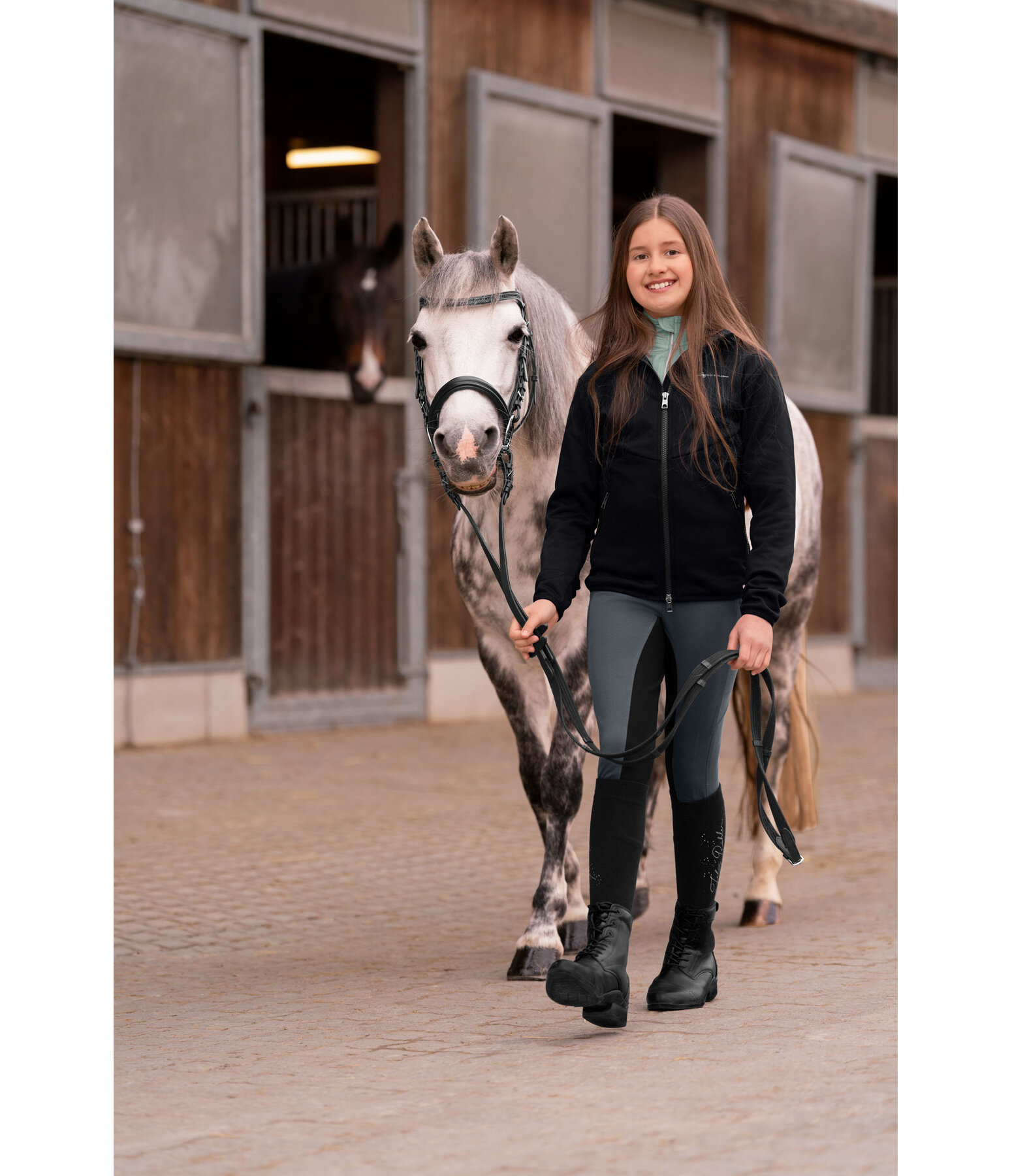 Kinder-Performance-Stretchjacke Mel