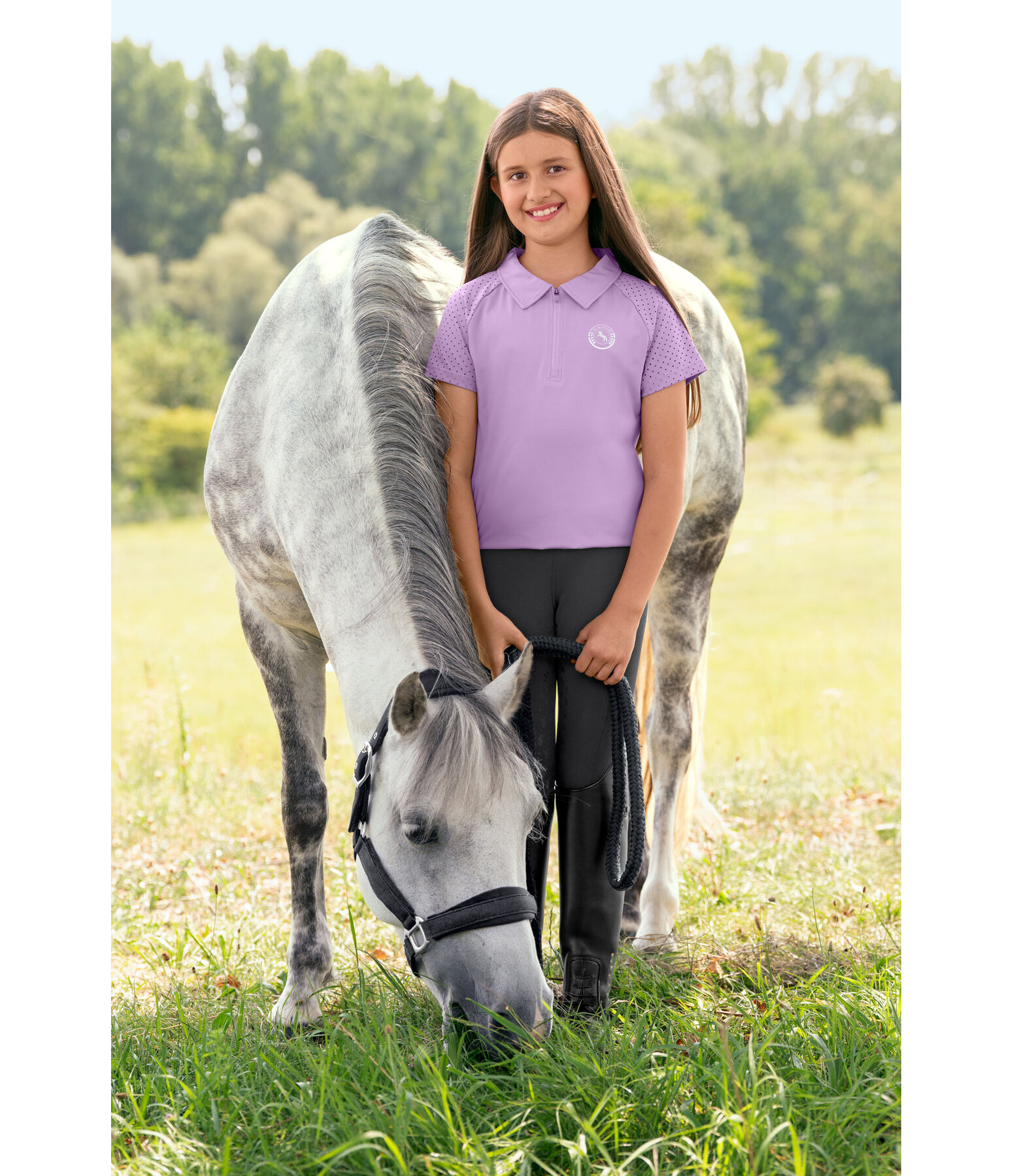 Kinder-Funktions-Poloshirt Cecilia