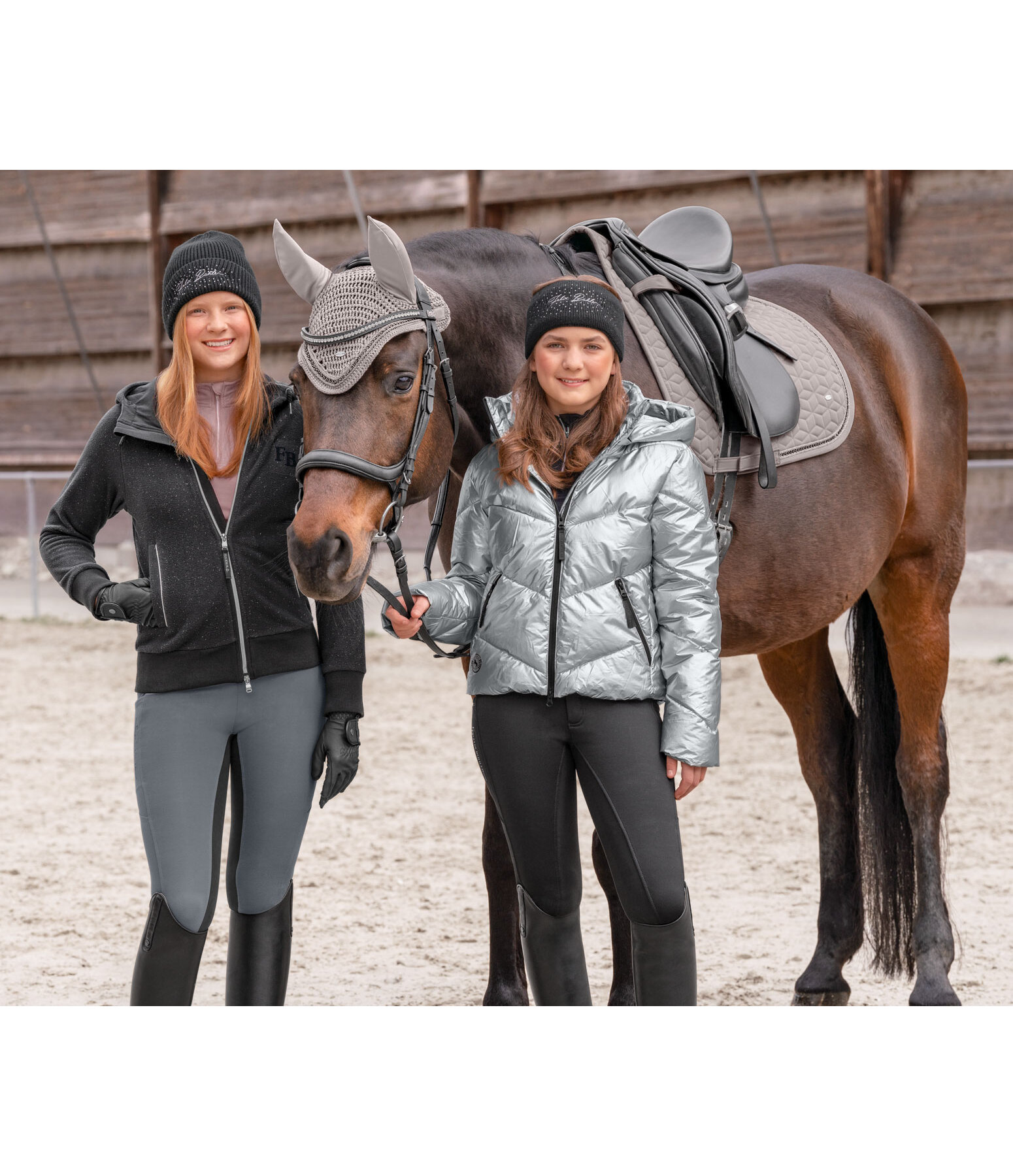 Kinder Glitter-Fleecejacke Beverly