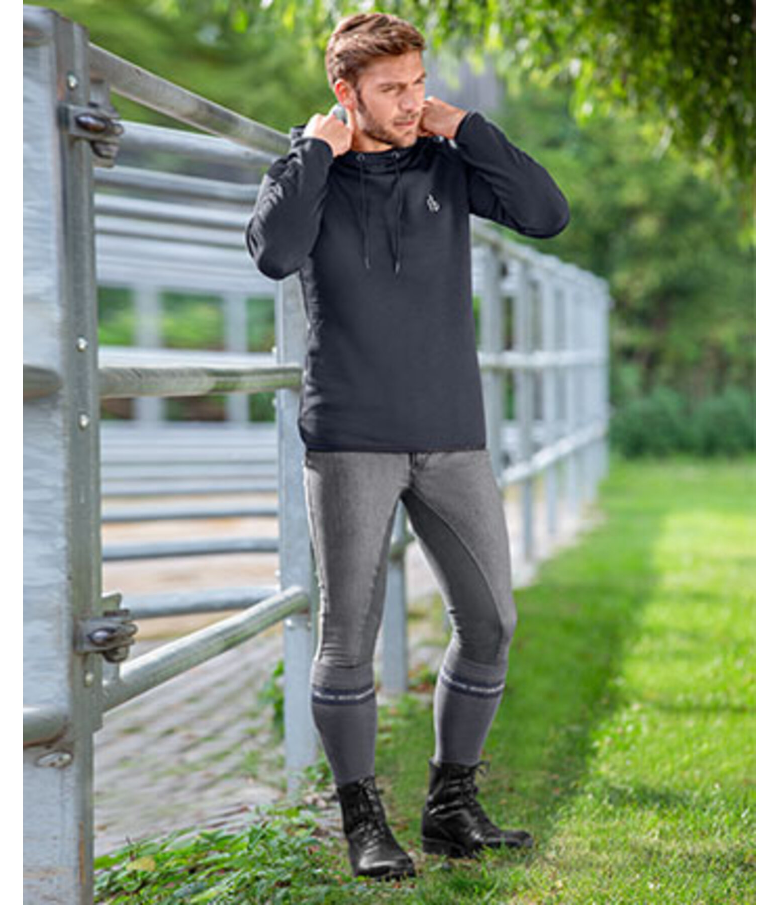 Herren-Performance-Stretch-Hoodie Madison