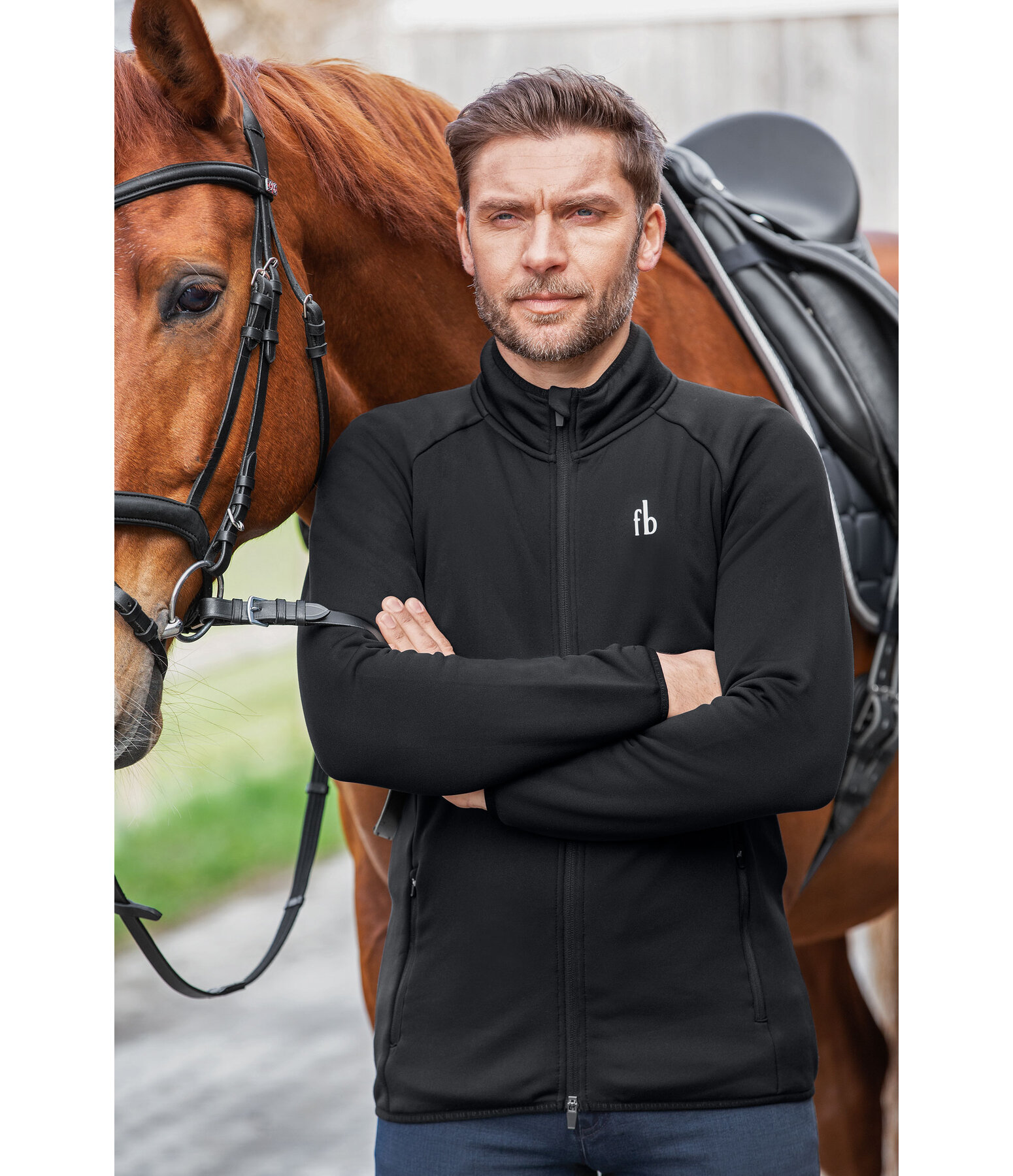 Herren-Performance-Stretchjacke Addison