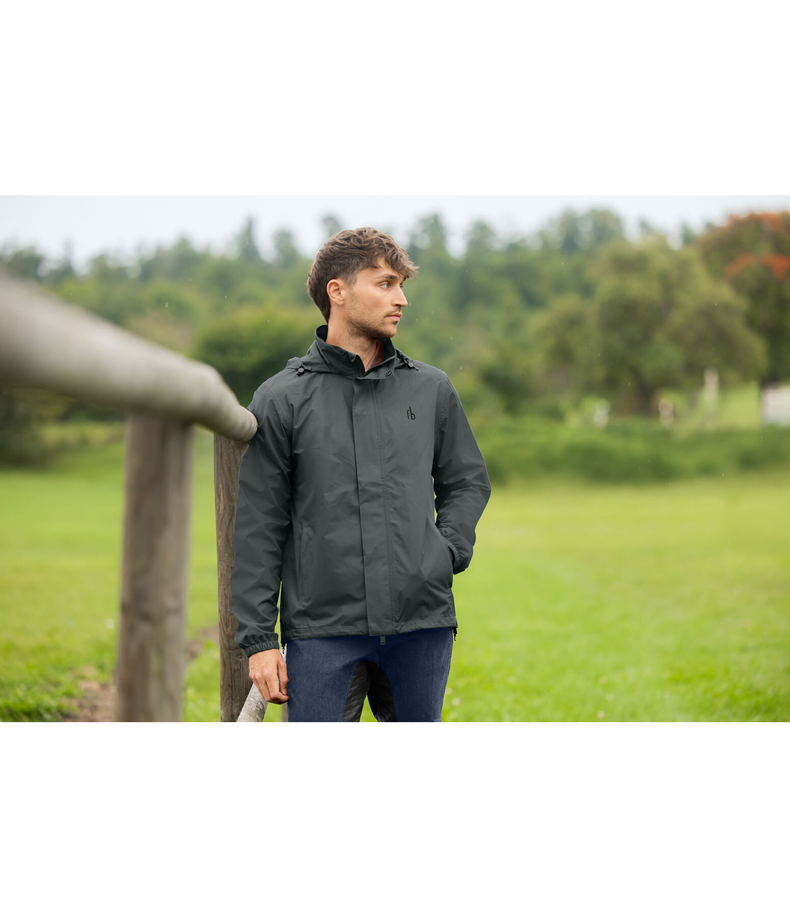 Herren-Funktions-Regenjacke Lyon