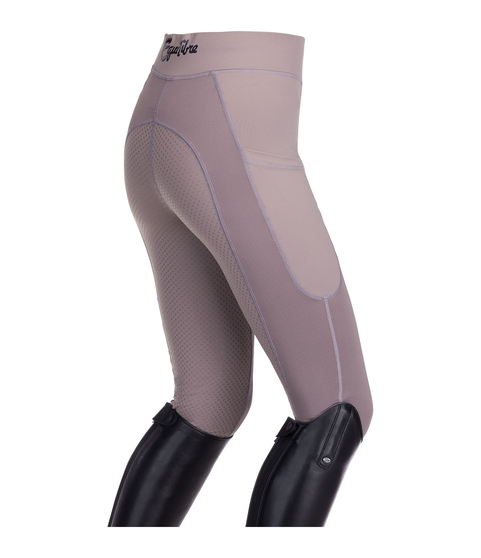 Kinder Grip-Reitleggings Mesh Sunny