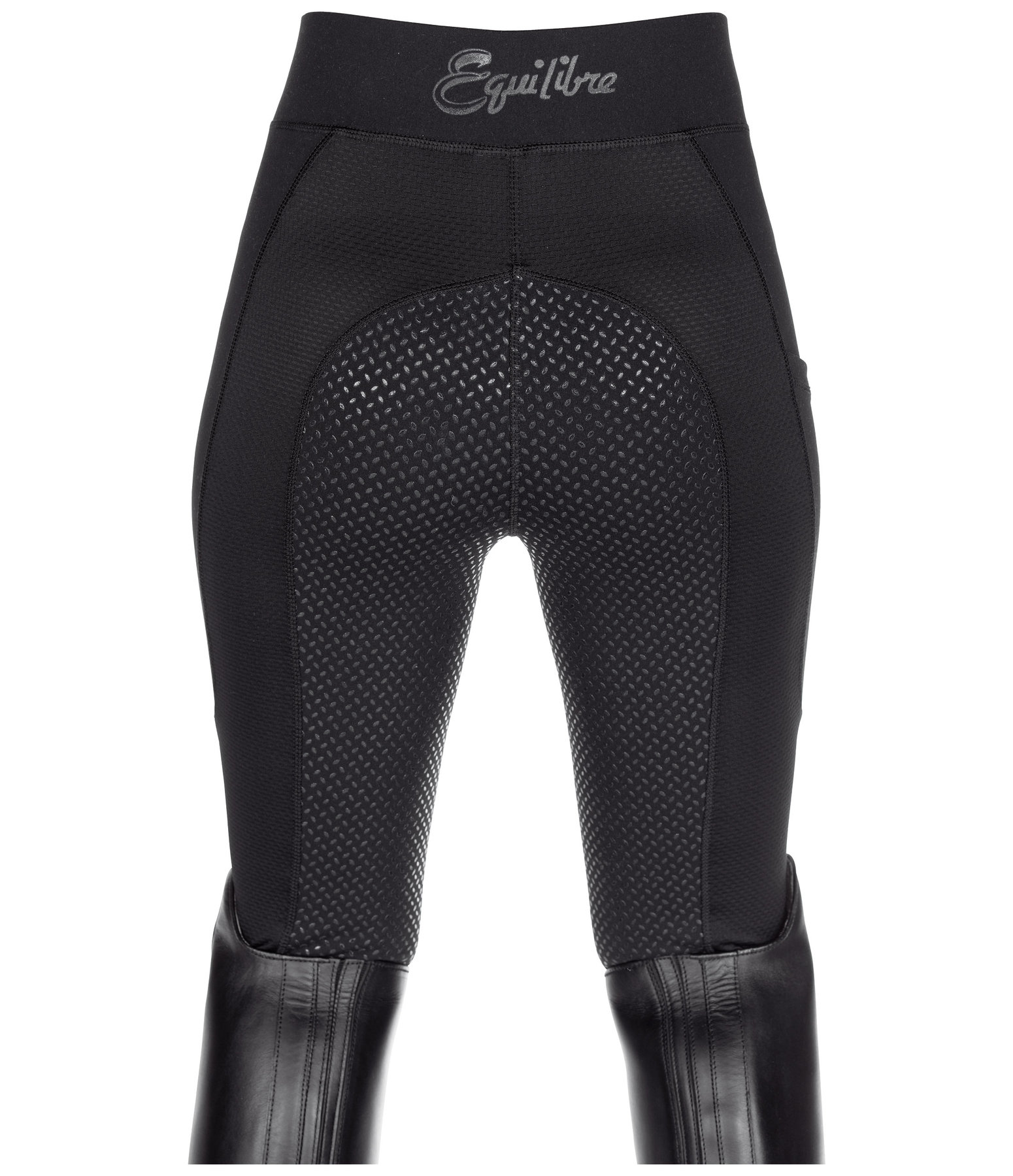 Kinder Grip-Reitleggings Mesh Sunny