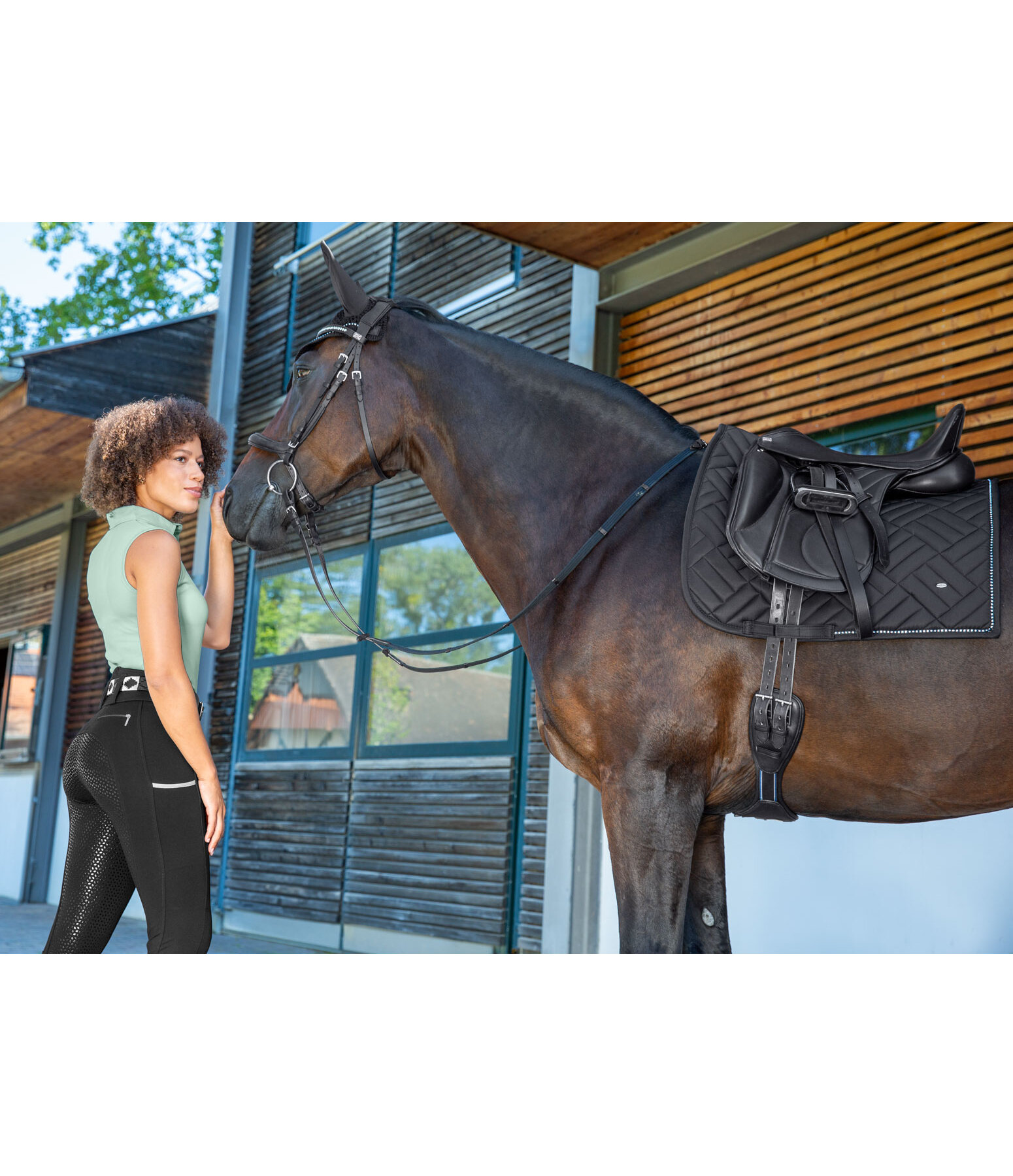 Grip-Reithose High Waist Juliane
