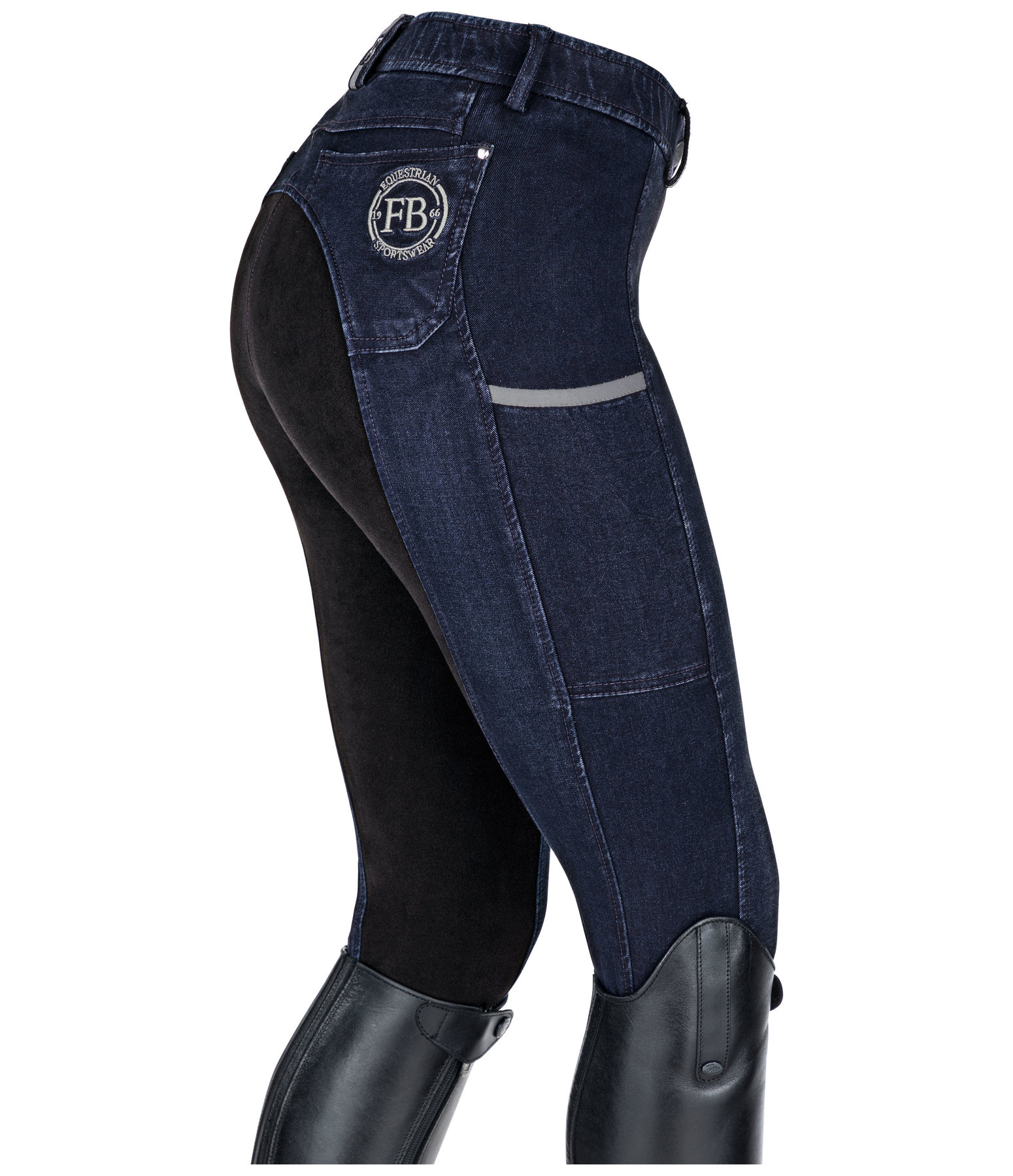 Jeans Vollbesatzreithose Vivien