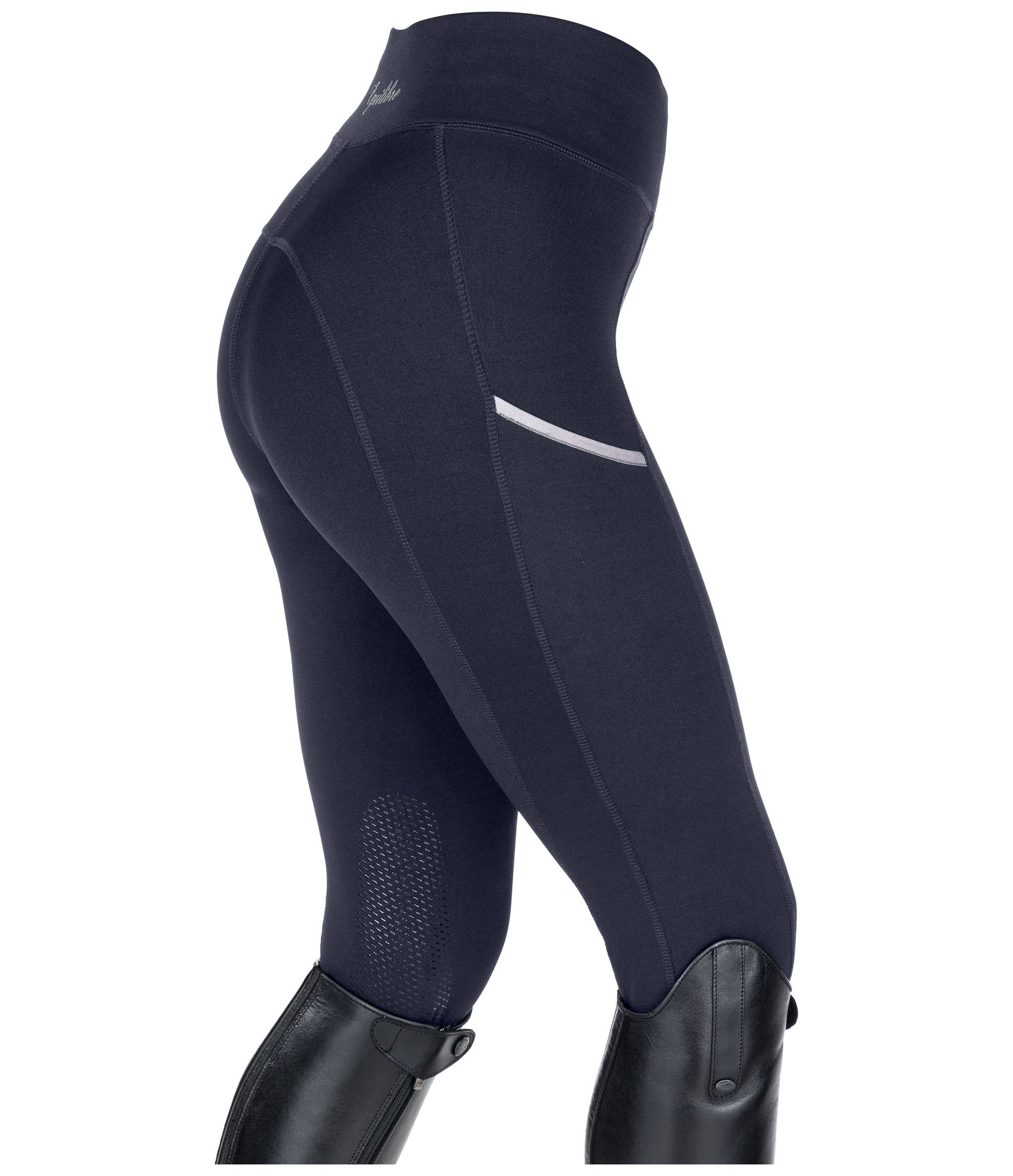 Grip-Reitleggings Kniebesatz Dana
