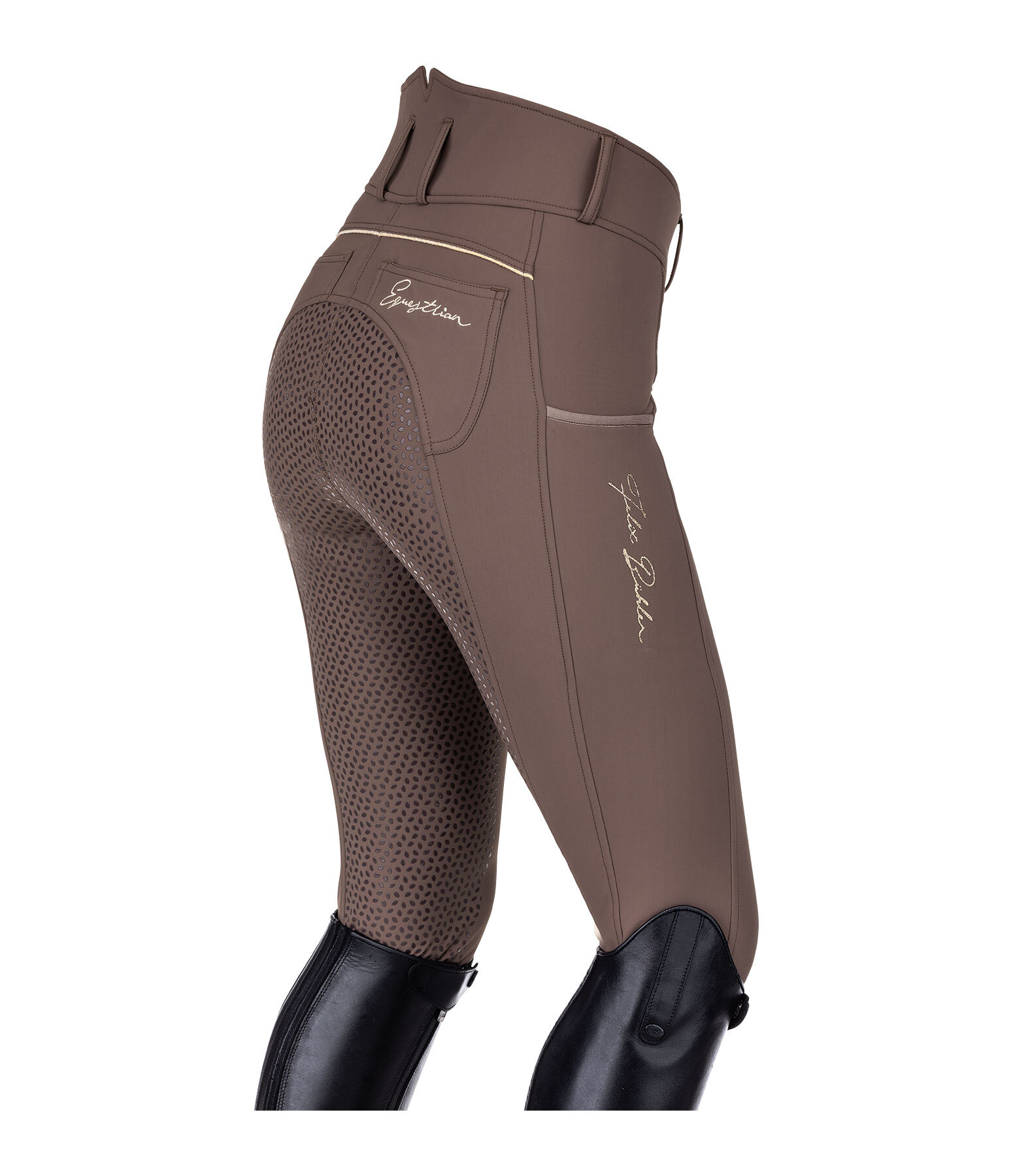 Grip-Thermo-Pro-Hochbund-Vollbesatz-Reithose Elodie