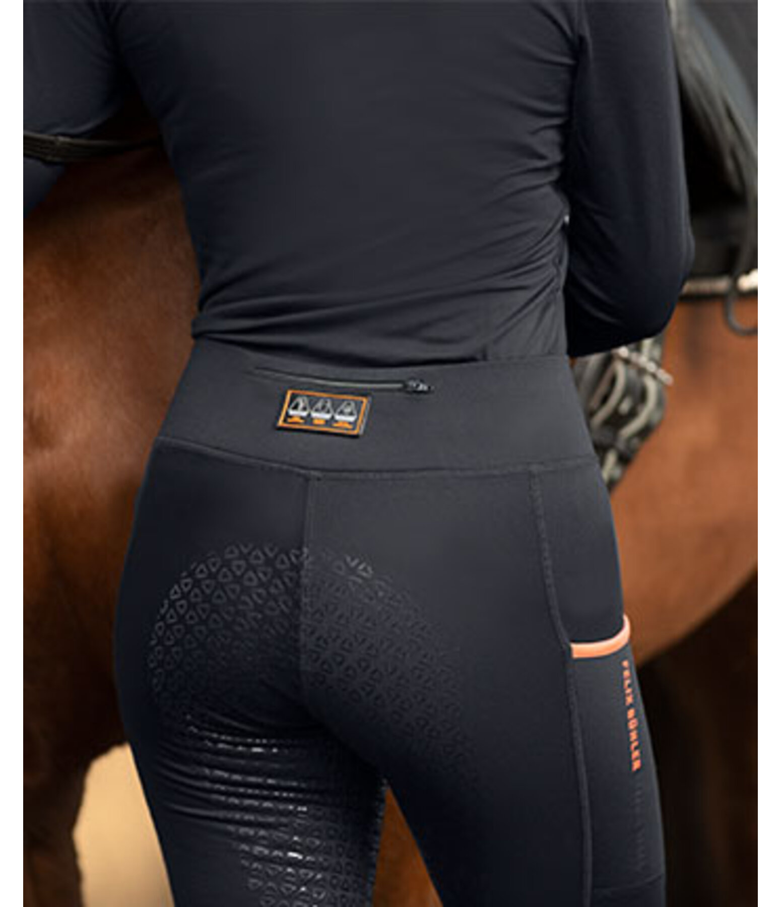 Grip-Reitleggings Ceramic Rehab