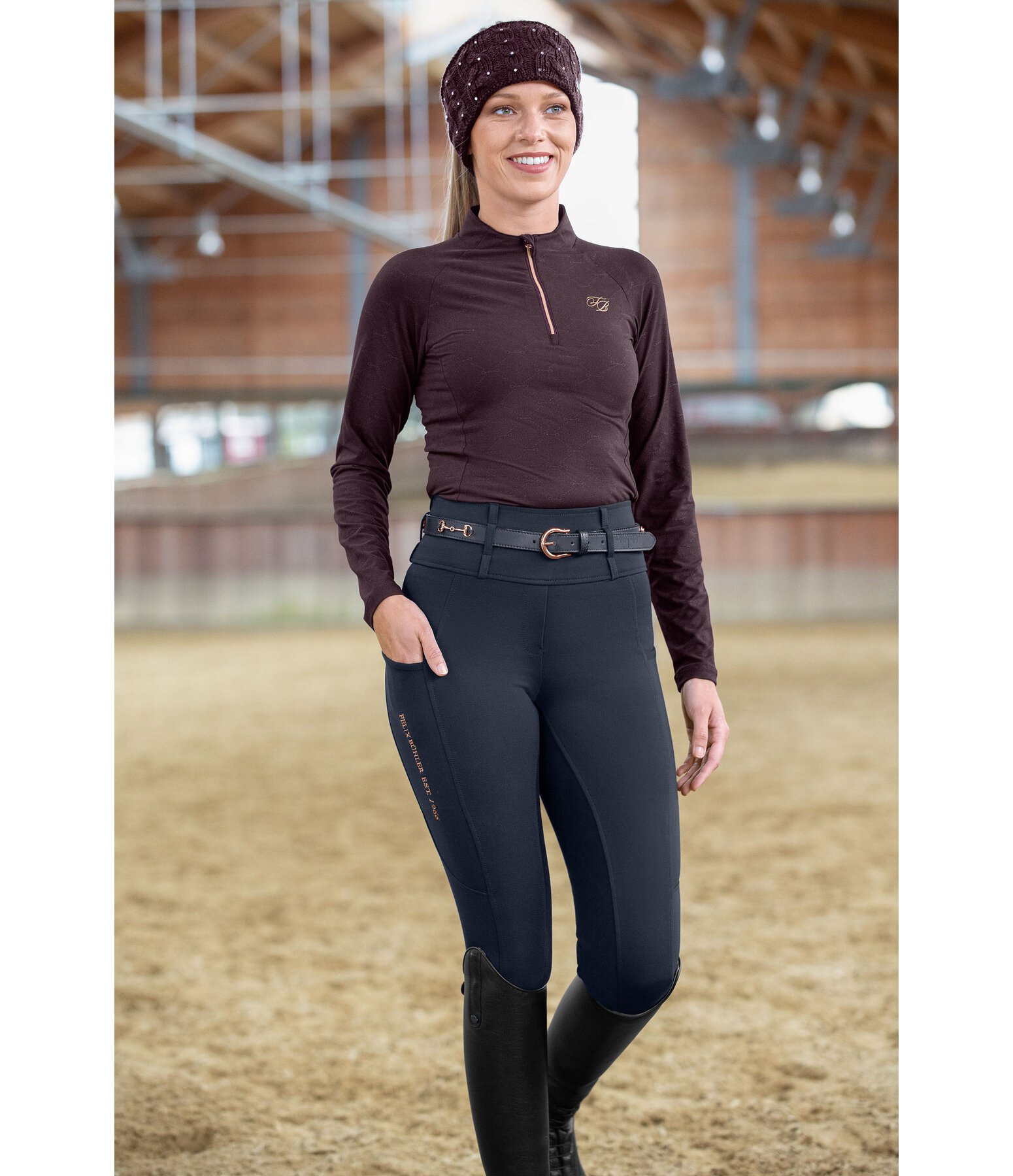 Vollbesatz-Reitleggings Nathalie