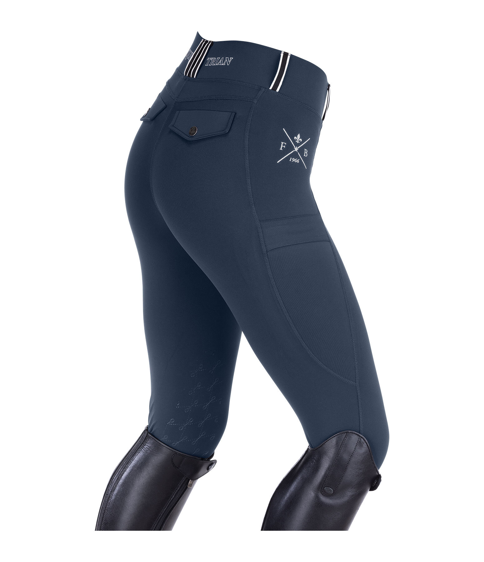 Grip- Kniebesatz-Reitleggings Sanna