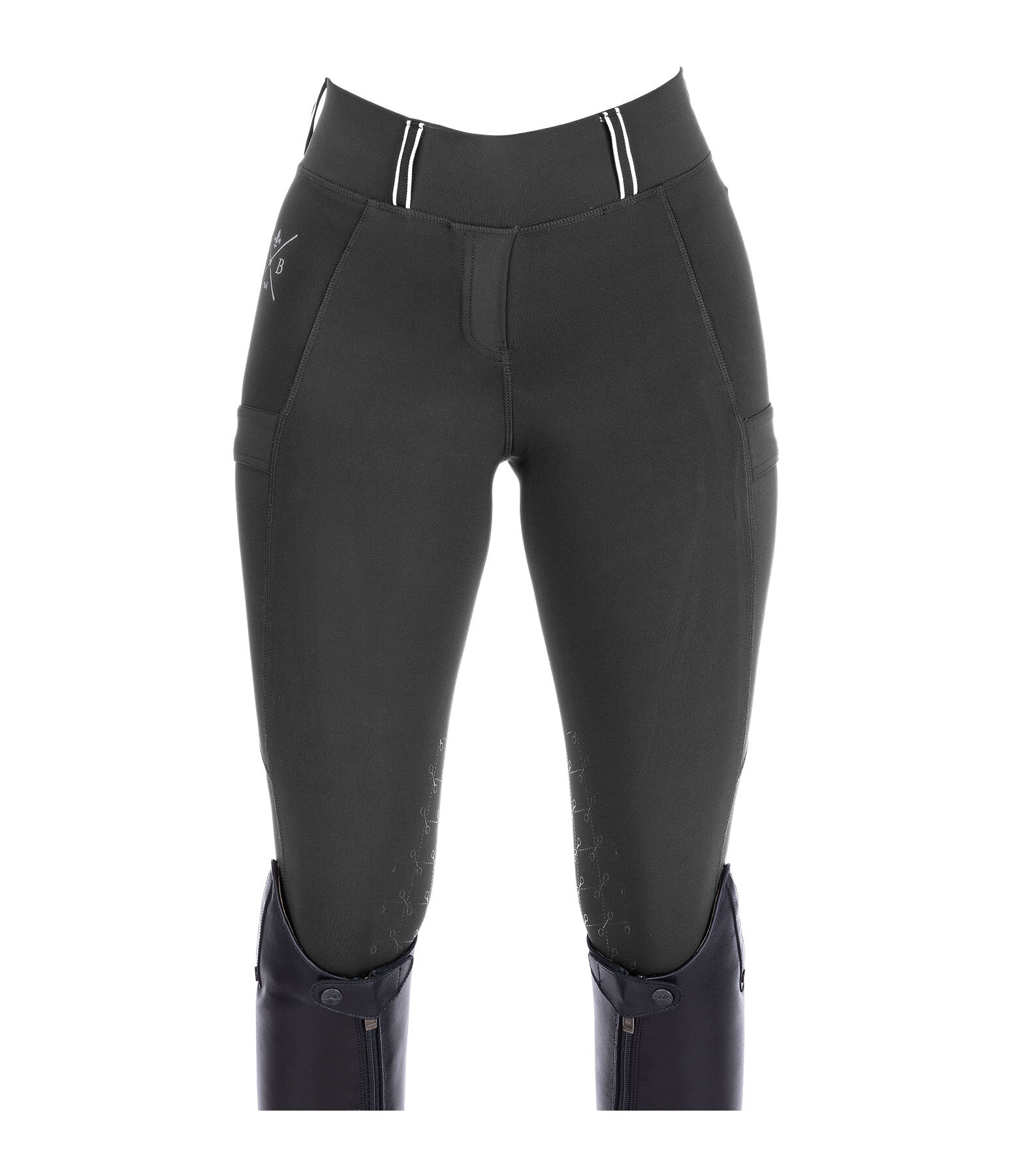 Grip- Kniebesatz-Reitleggings Sanna