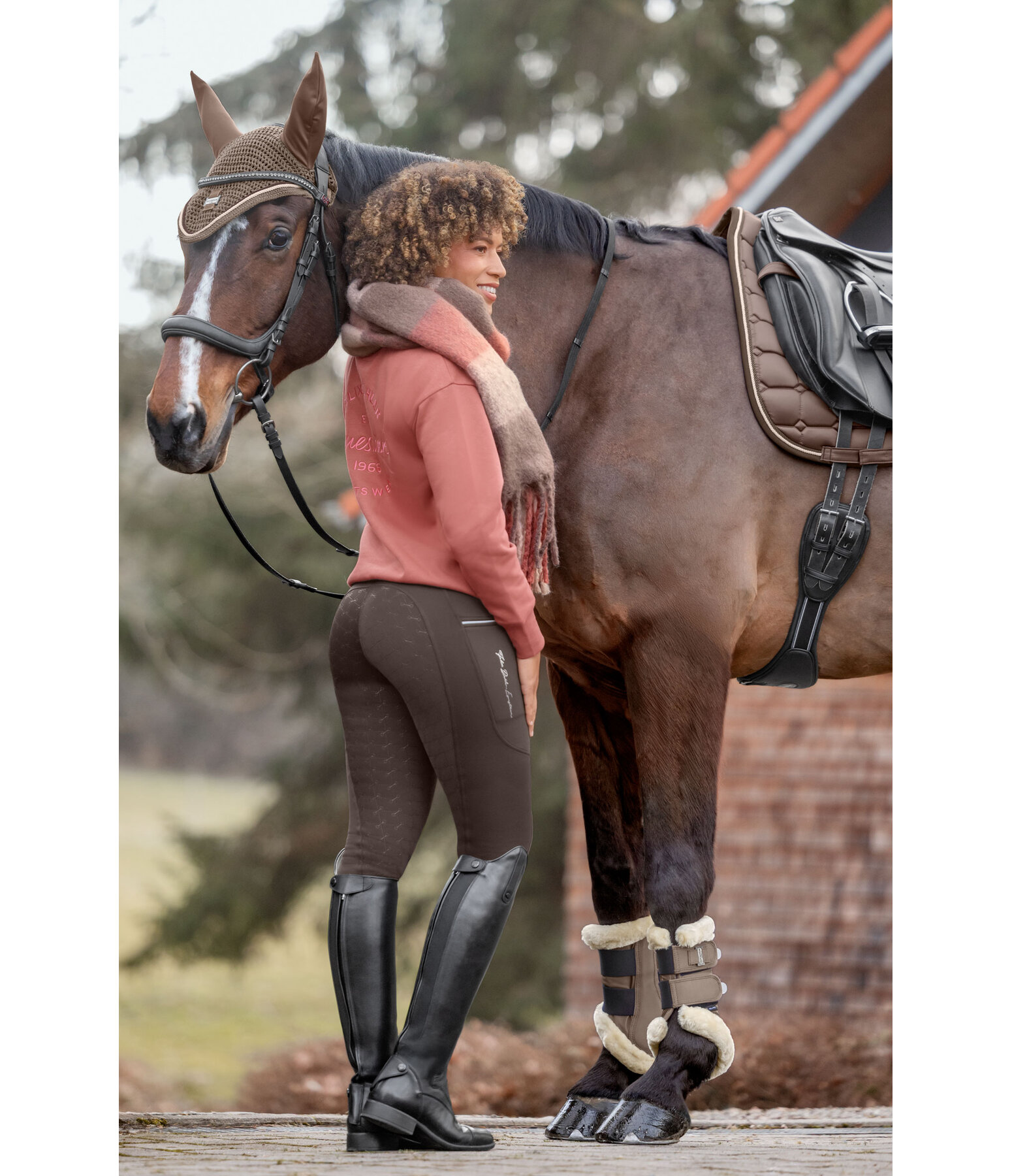 Hybrid Grip-Winterreithose Cheyenne