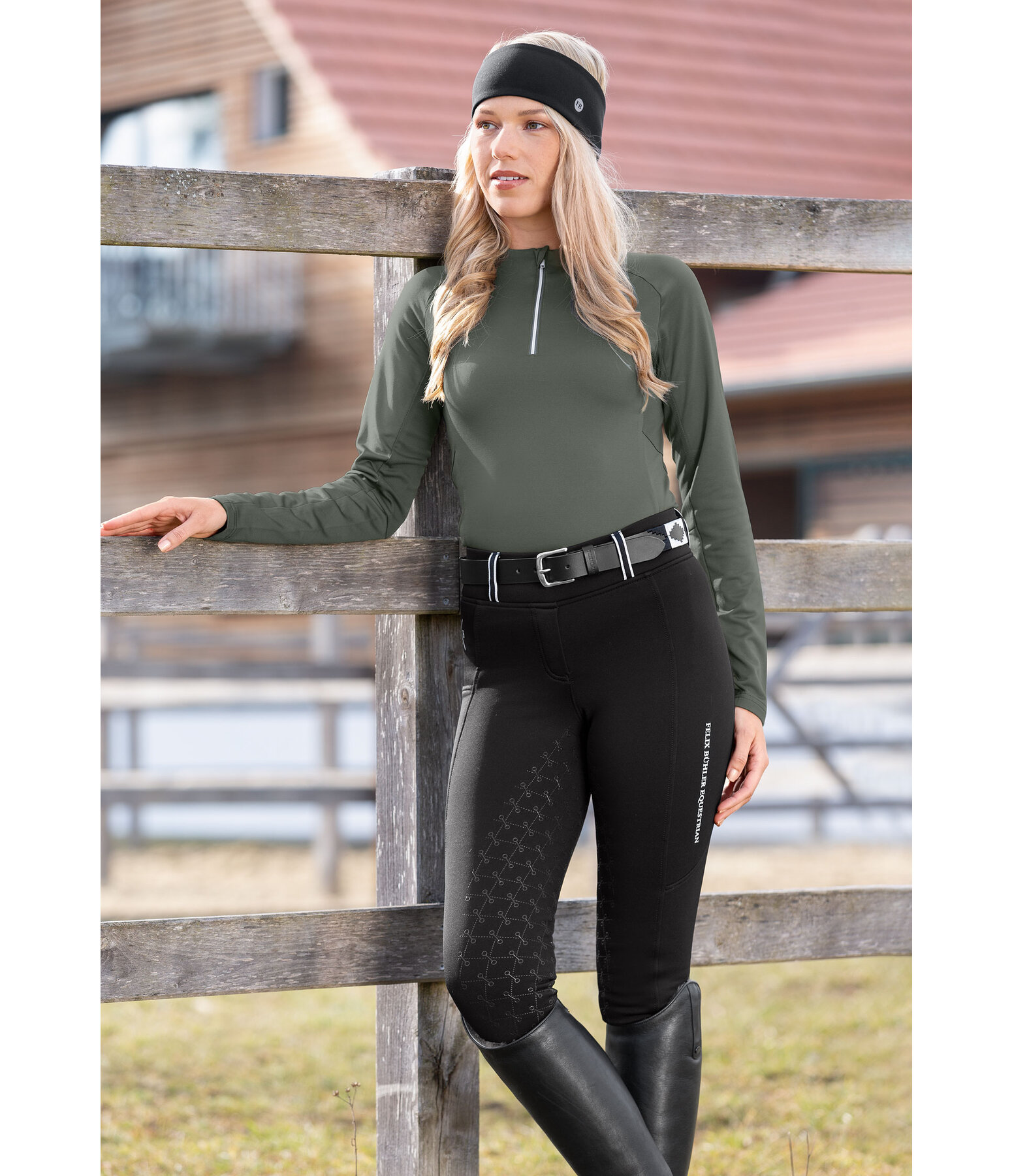 Grip-Winterreitleggings Juliette