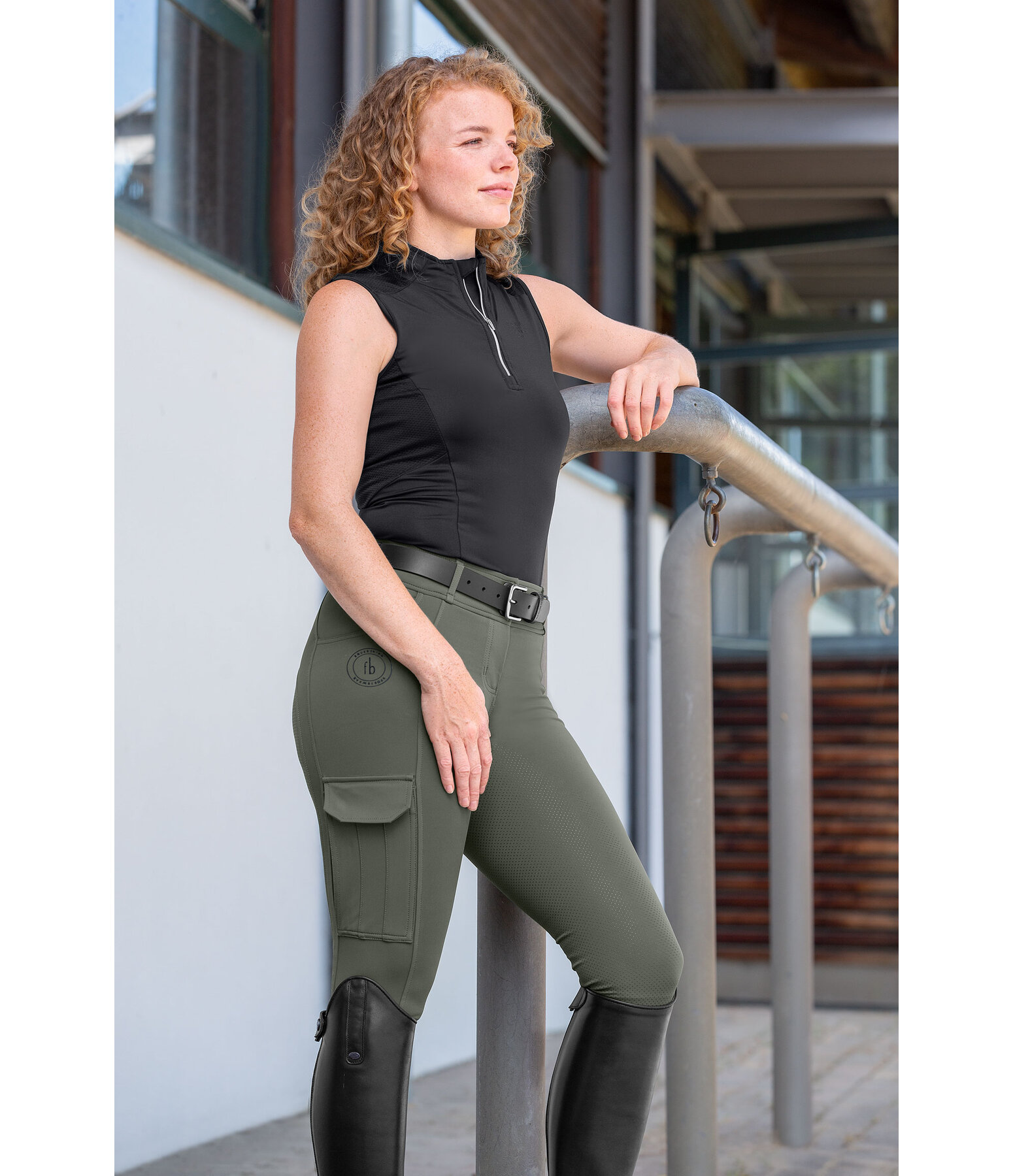 Hybrid Grip-Reithose Melina