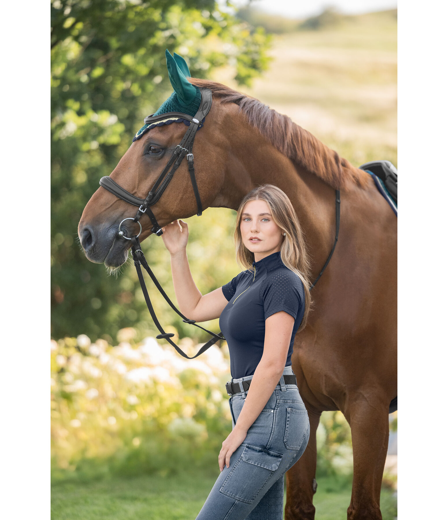 Grip-Jeansreithose High Waist Laura