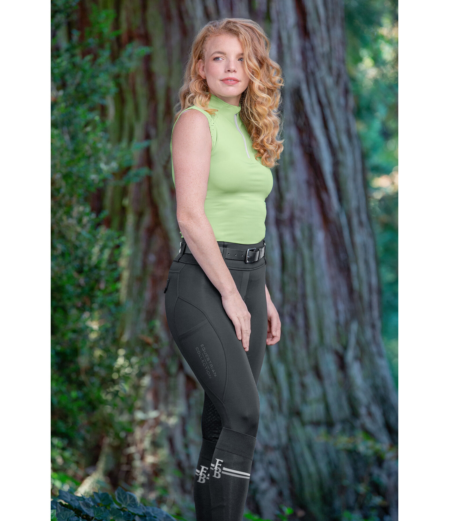 Compression Grip-Reitleggings Lilian