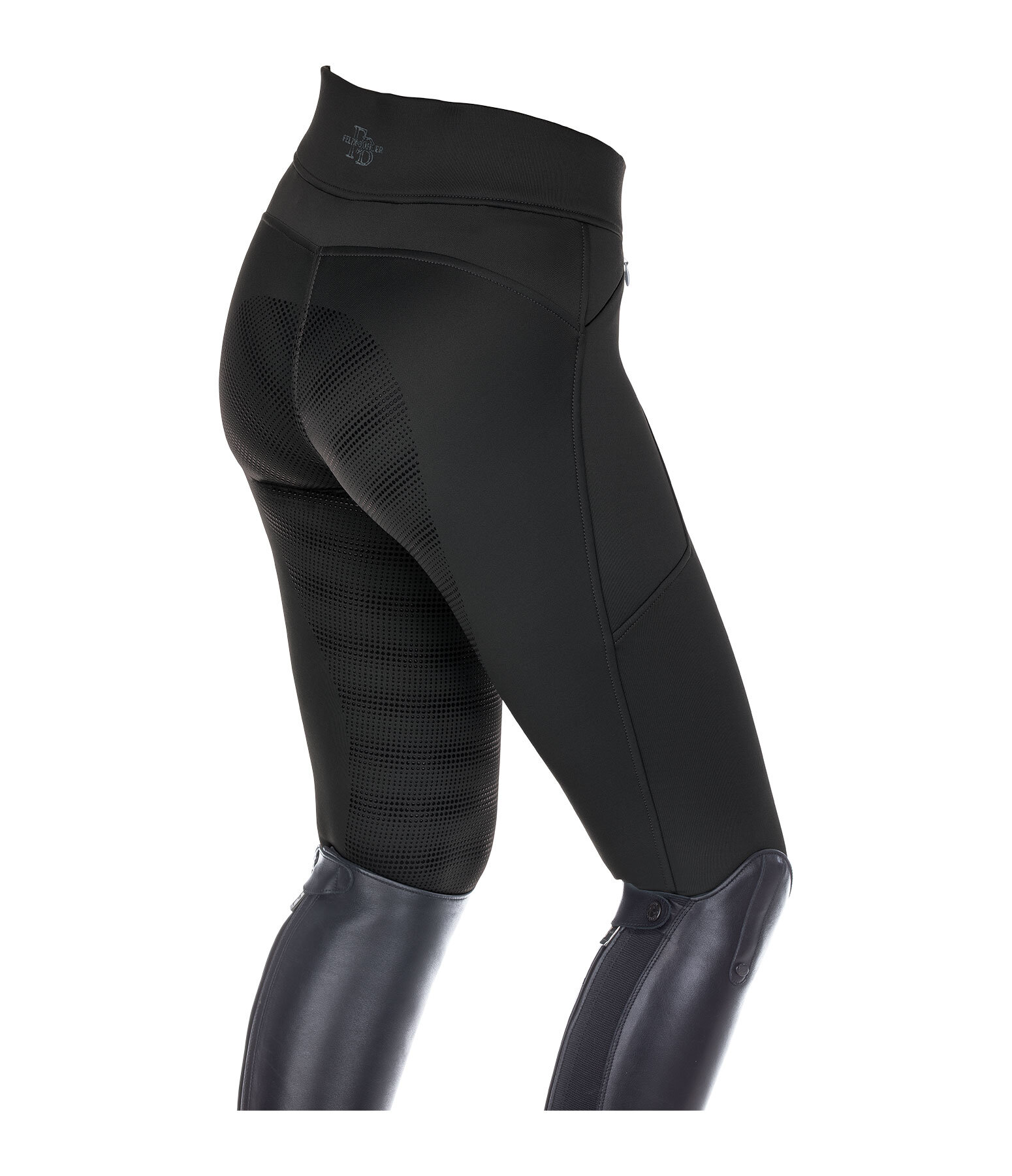 Kinder-Full-Grip-Thermo-Hochbund-Reitleggings Lima