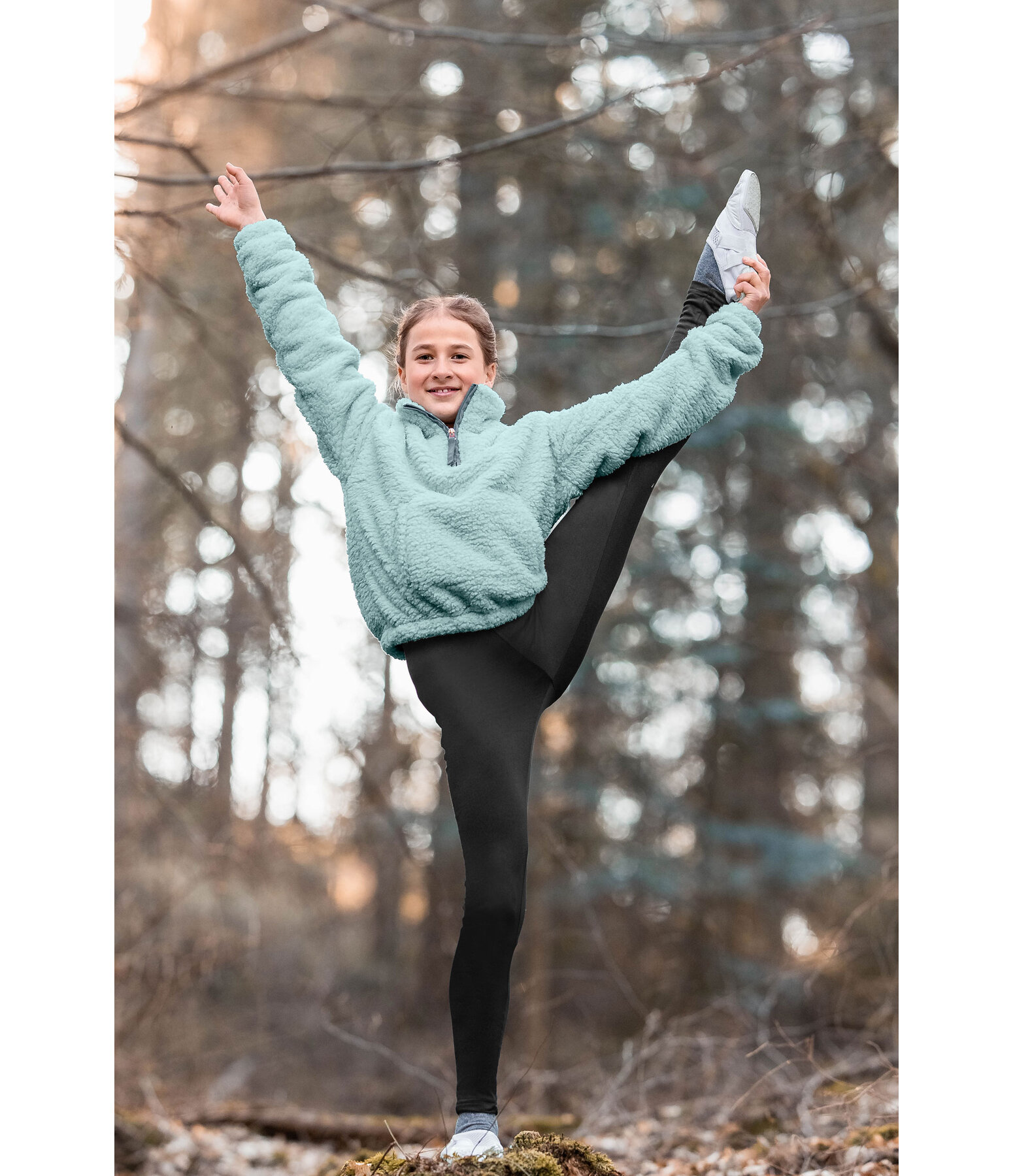Kinder Thermo-Voltigier-Leggings Basic