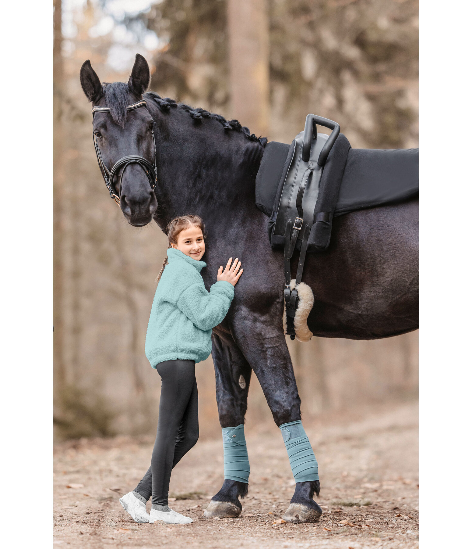 Kinder Thermo-Voltigier-Leggings Basic