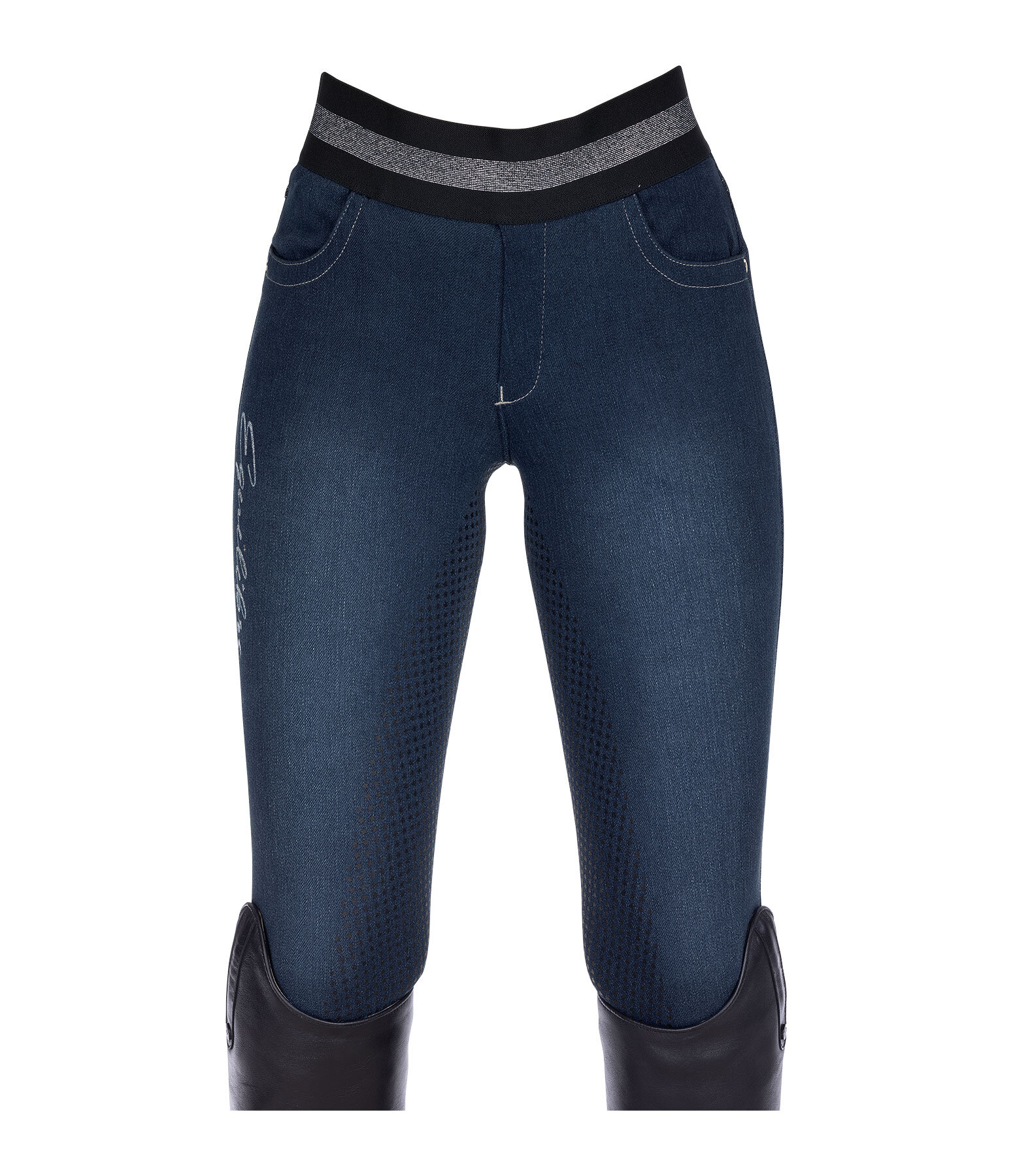 Kinder-Grip-Vollbesatz-Reitleggings Nivia II