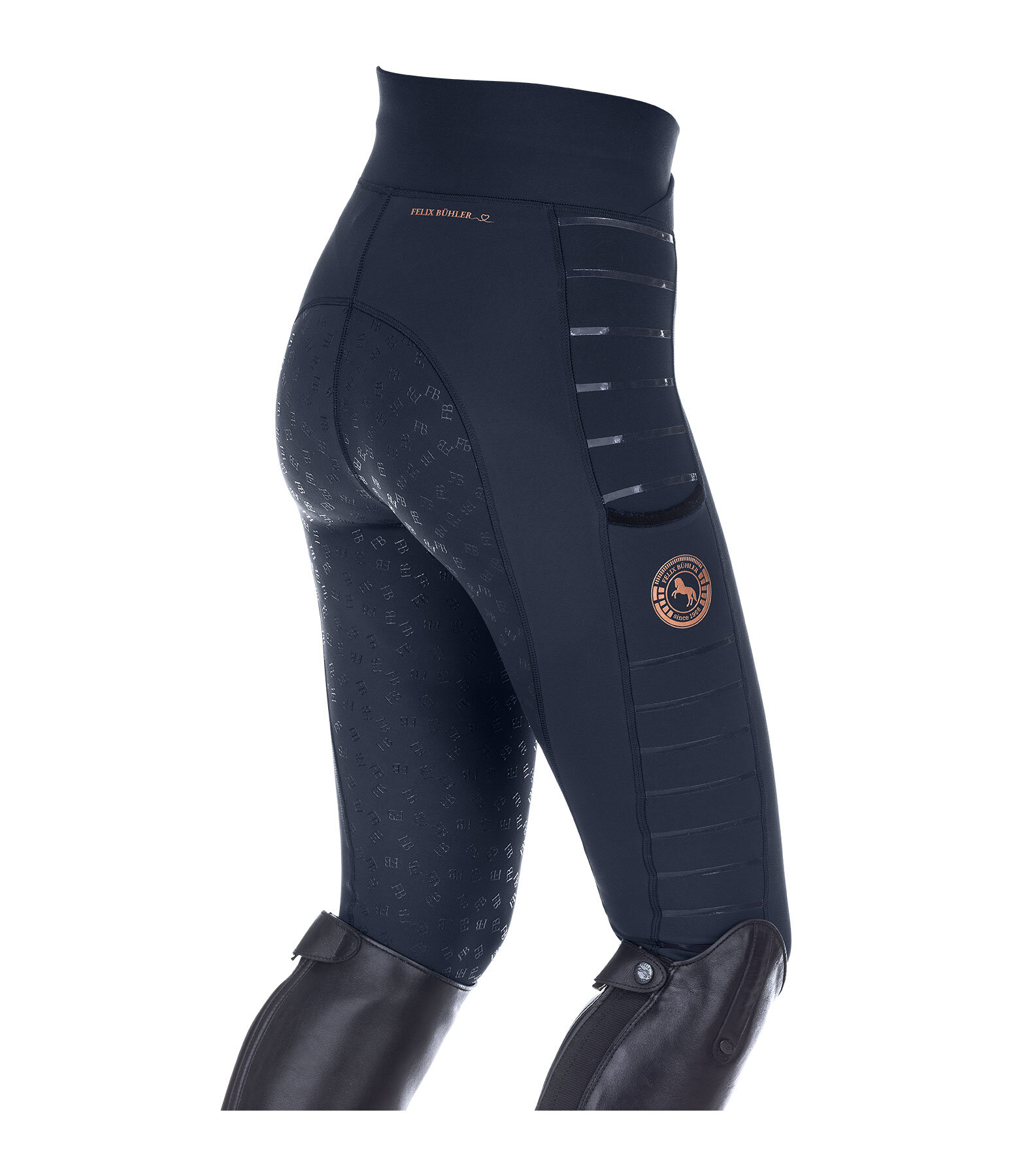 Kinder-Thermo-Grip-Vollbesatz-Reitleggings