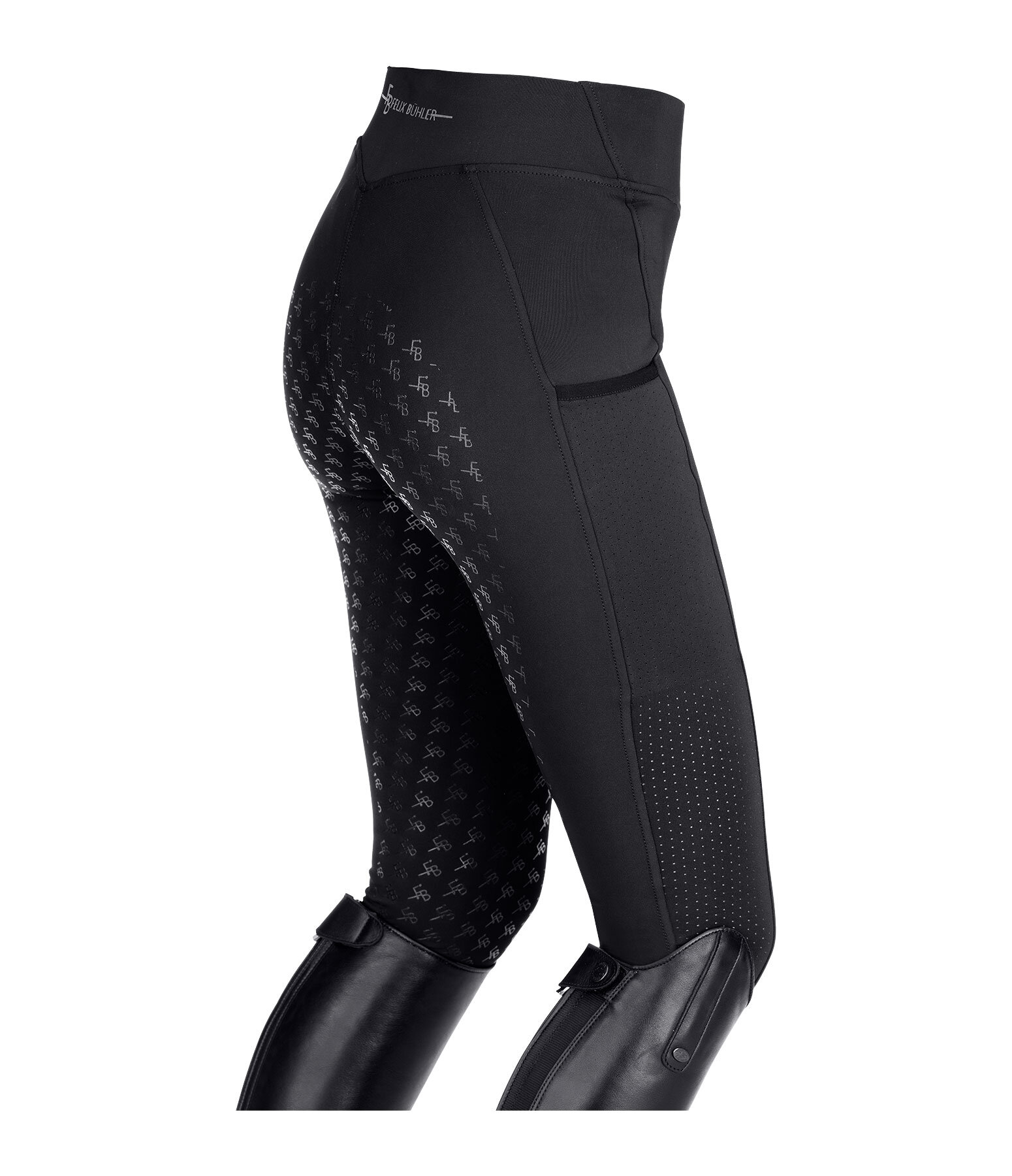Kinder-Grip-Reitleggings Laser Cut