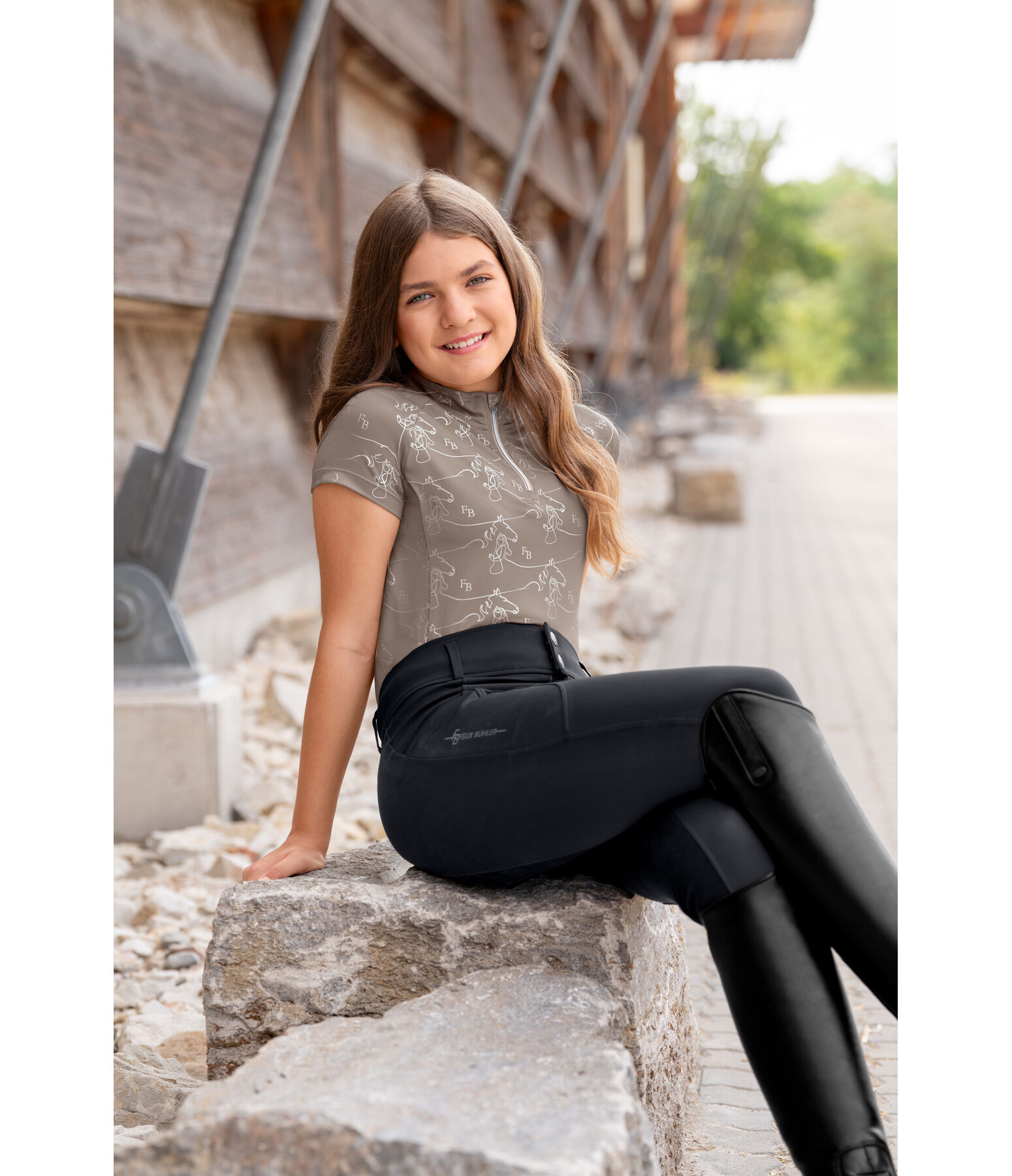 Kinder-Vollbesatzreithose Elena CTS