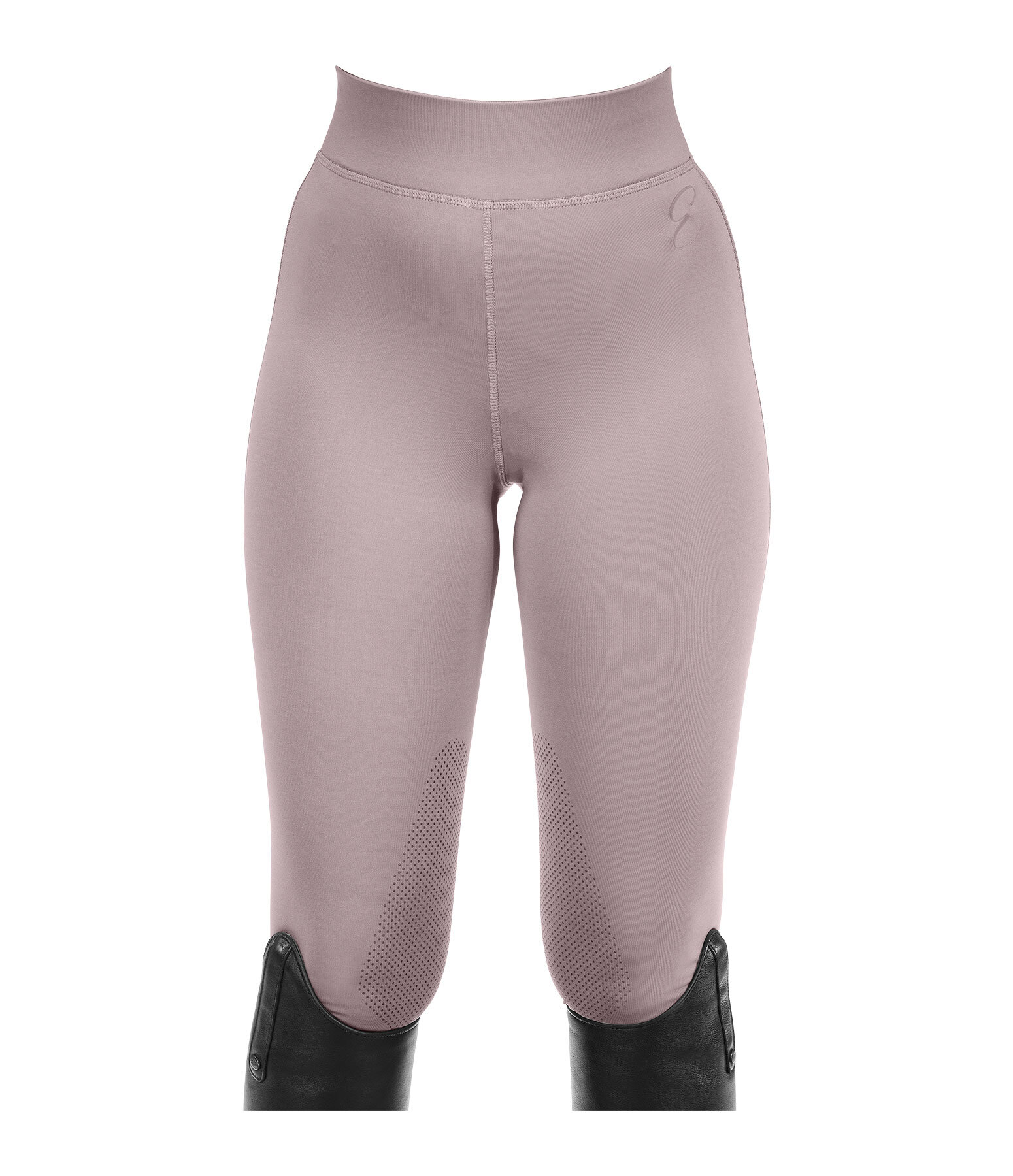 Kinder Grip-Reitleggings Kniebesatz Beginner